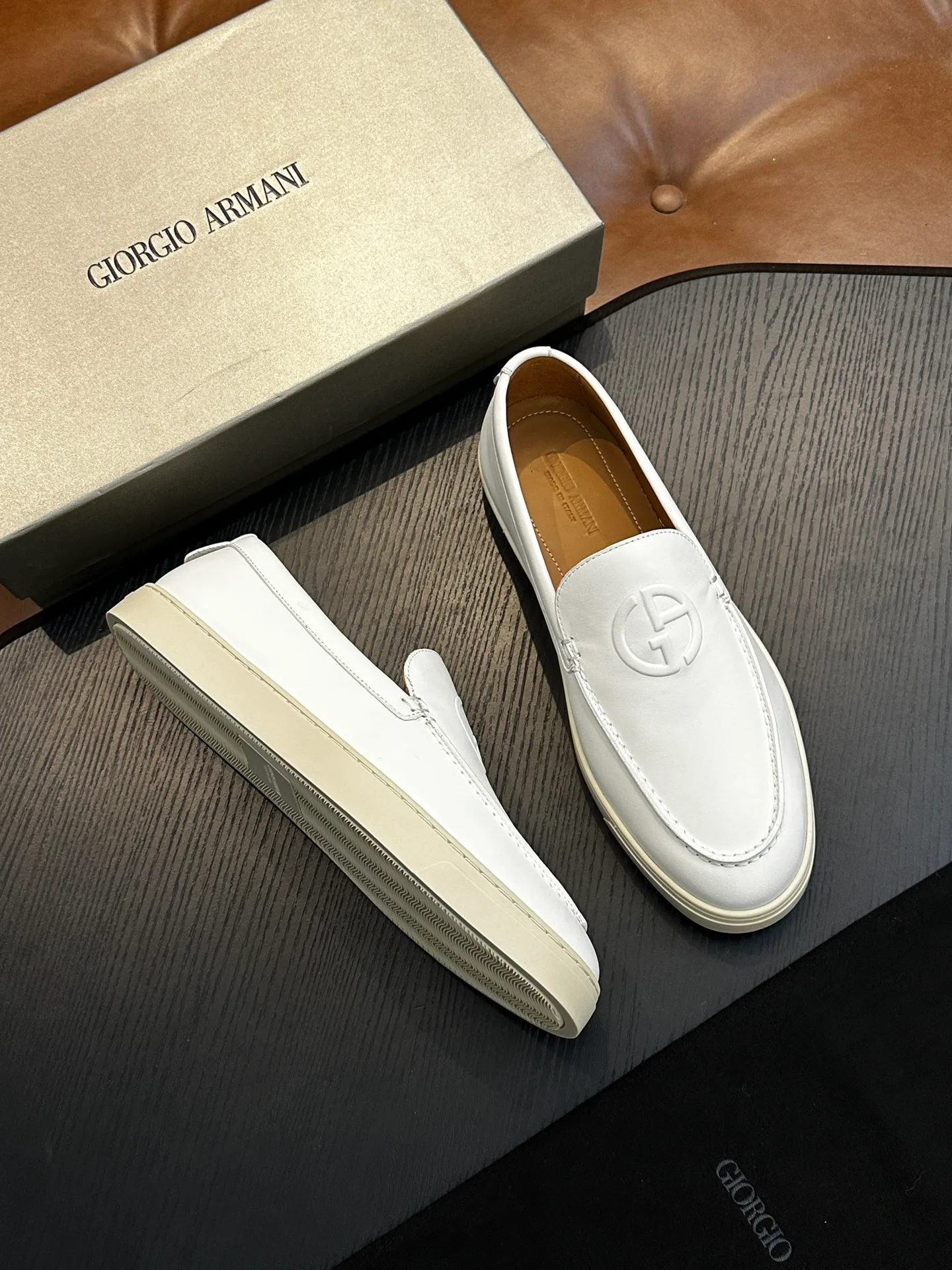 Лоферы И Туфли Мужские Armani 10490074