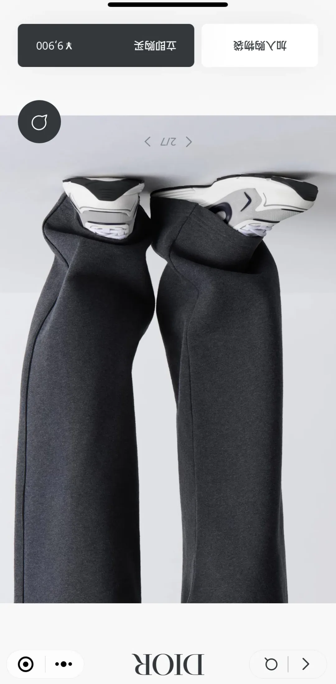 Кроссовки Мужские Christian Dior 529902