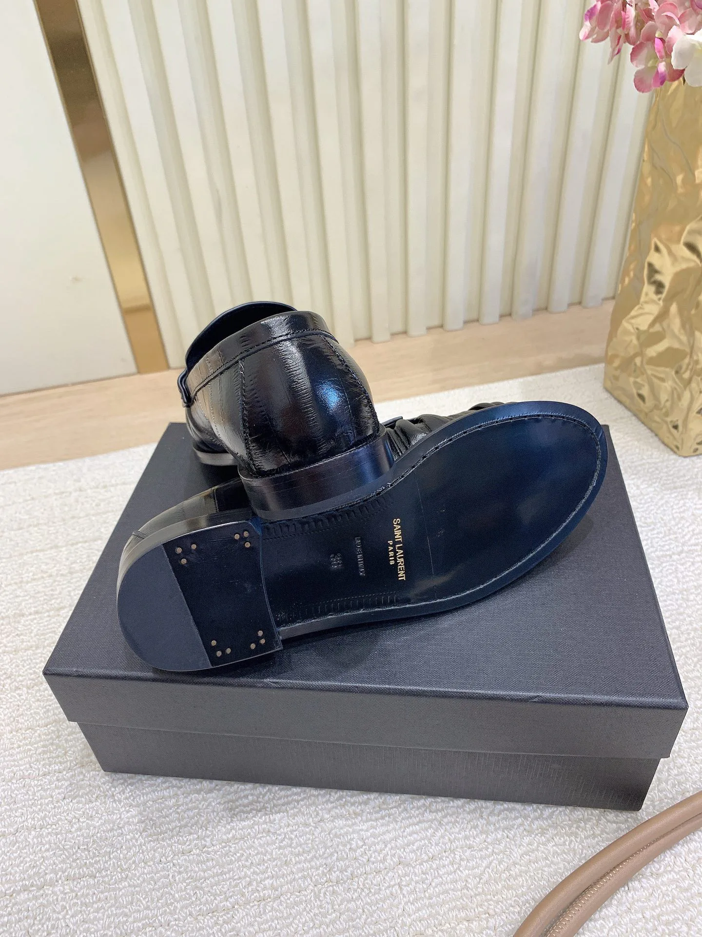 Лоферы И Мокасины Женские Saint Laurent 4561003