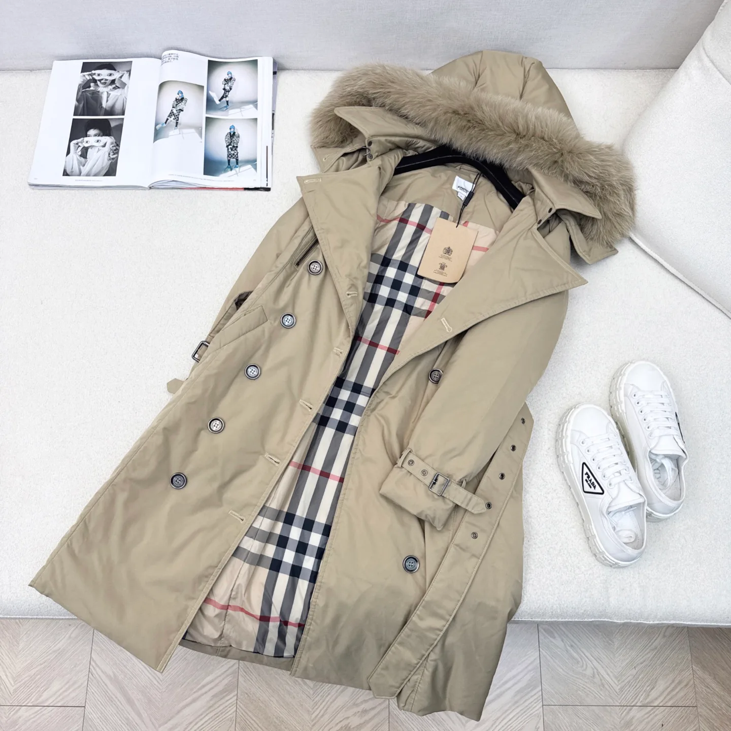 Пуховики Женские Burberry 783198