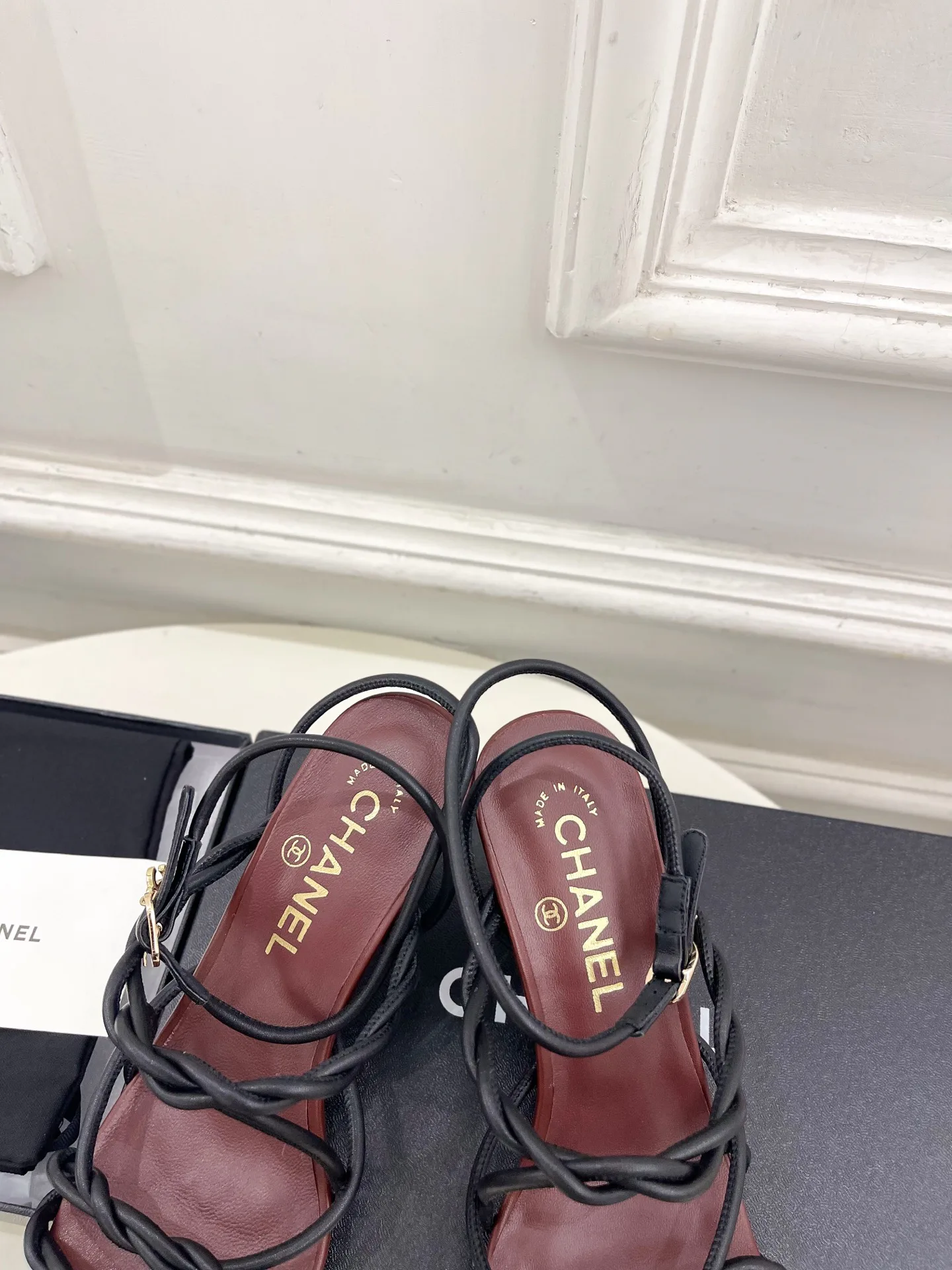 Босоножки Женские Chanel 11840529
