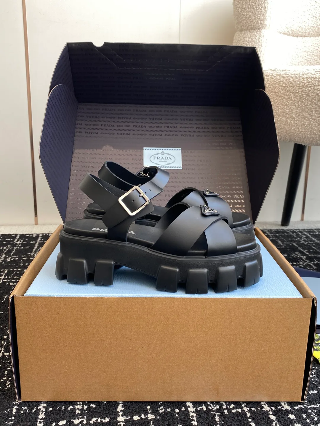Сандалии Женские Prada 17572220