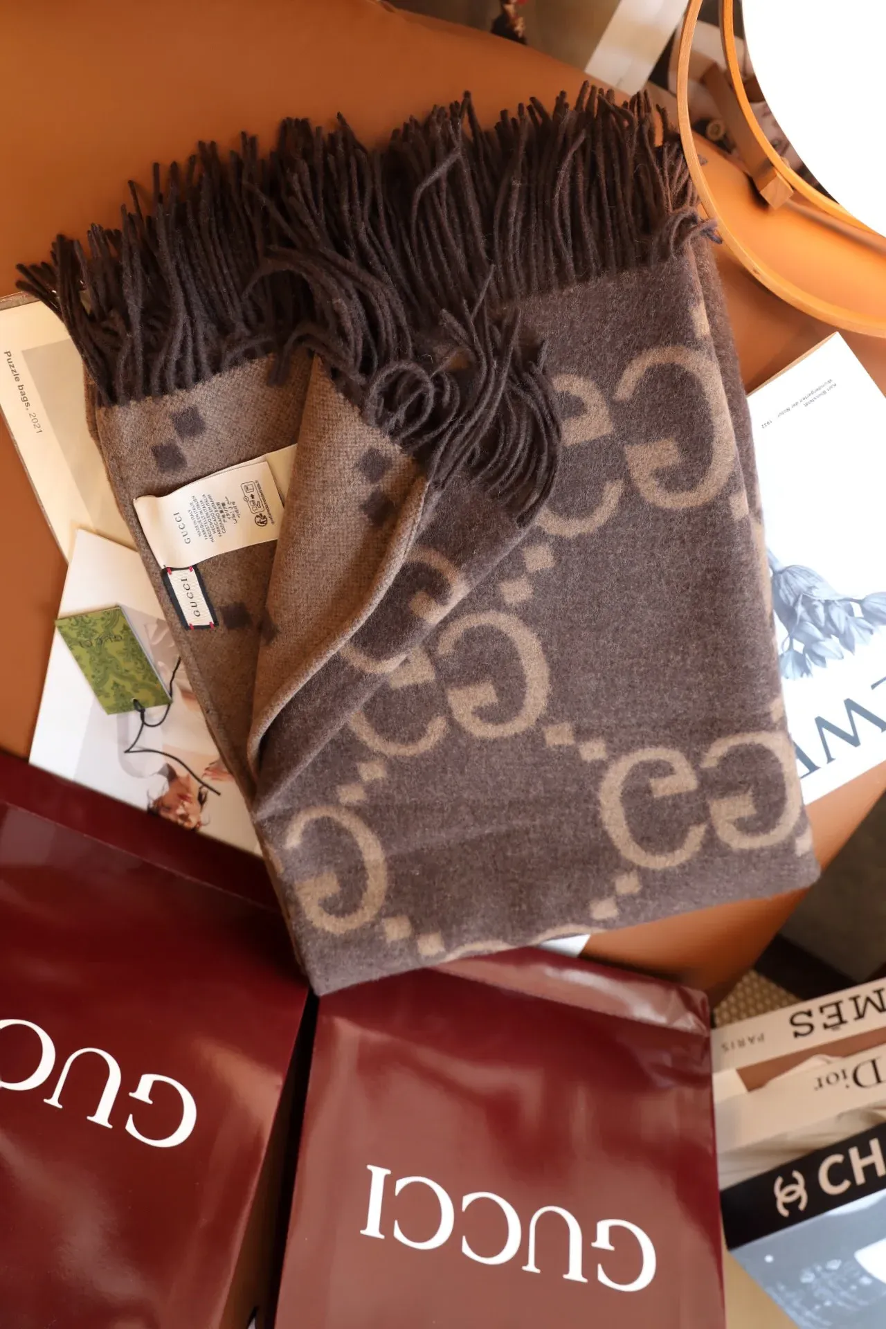 Шарфы Gucci 473254