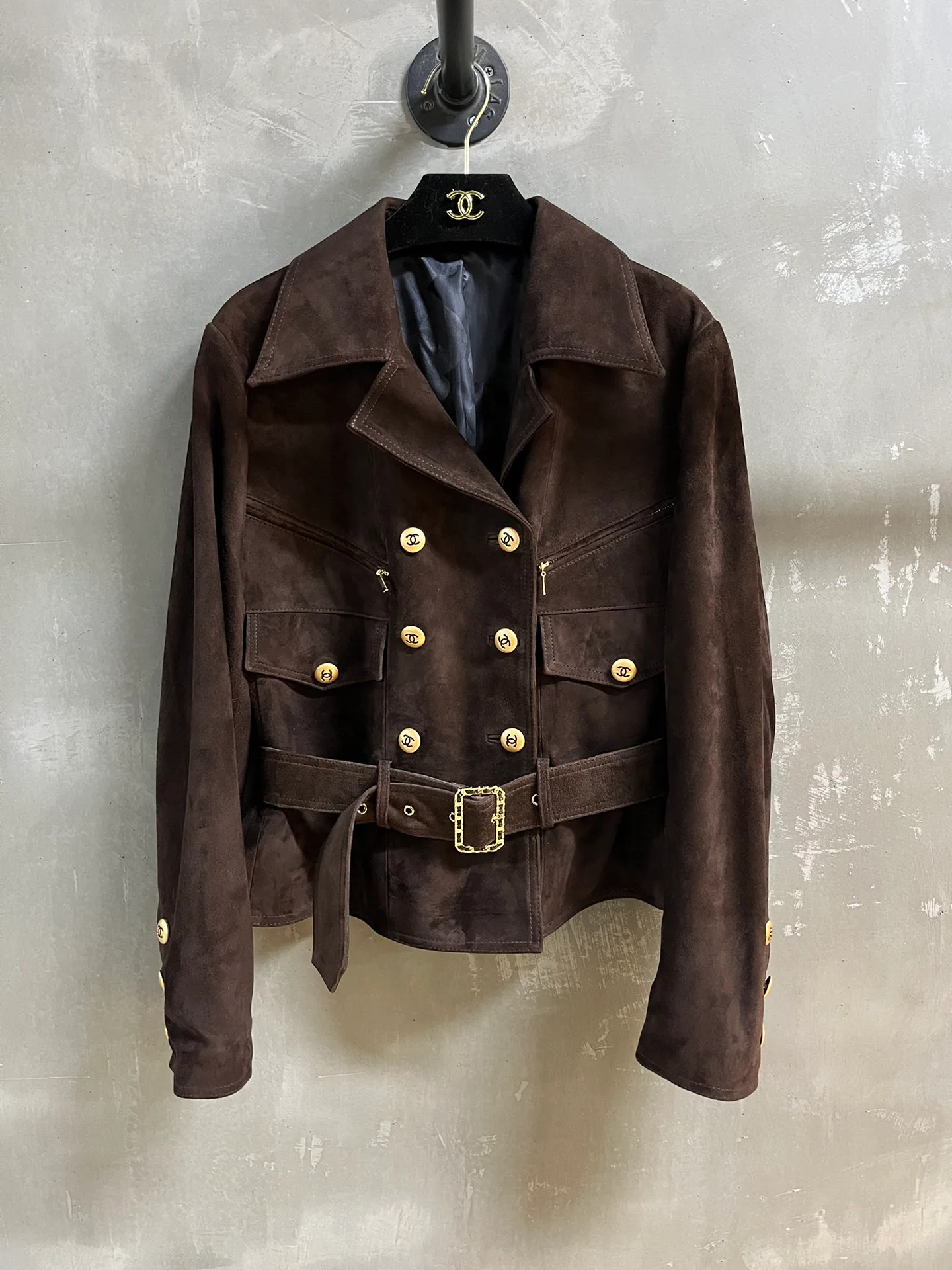 Кожаные Куртки И Дублёнки Женские Chanel 25525