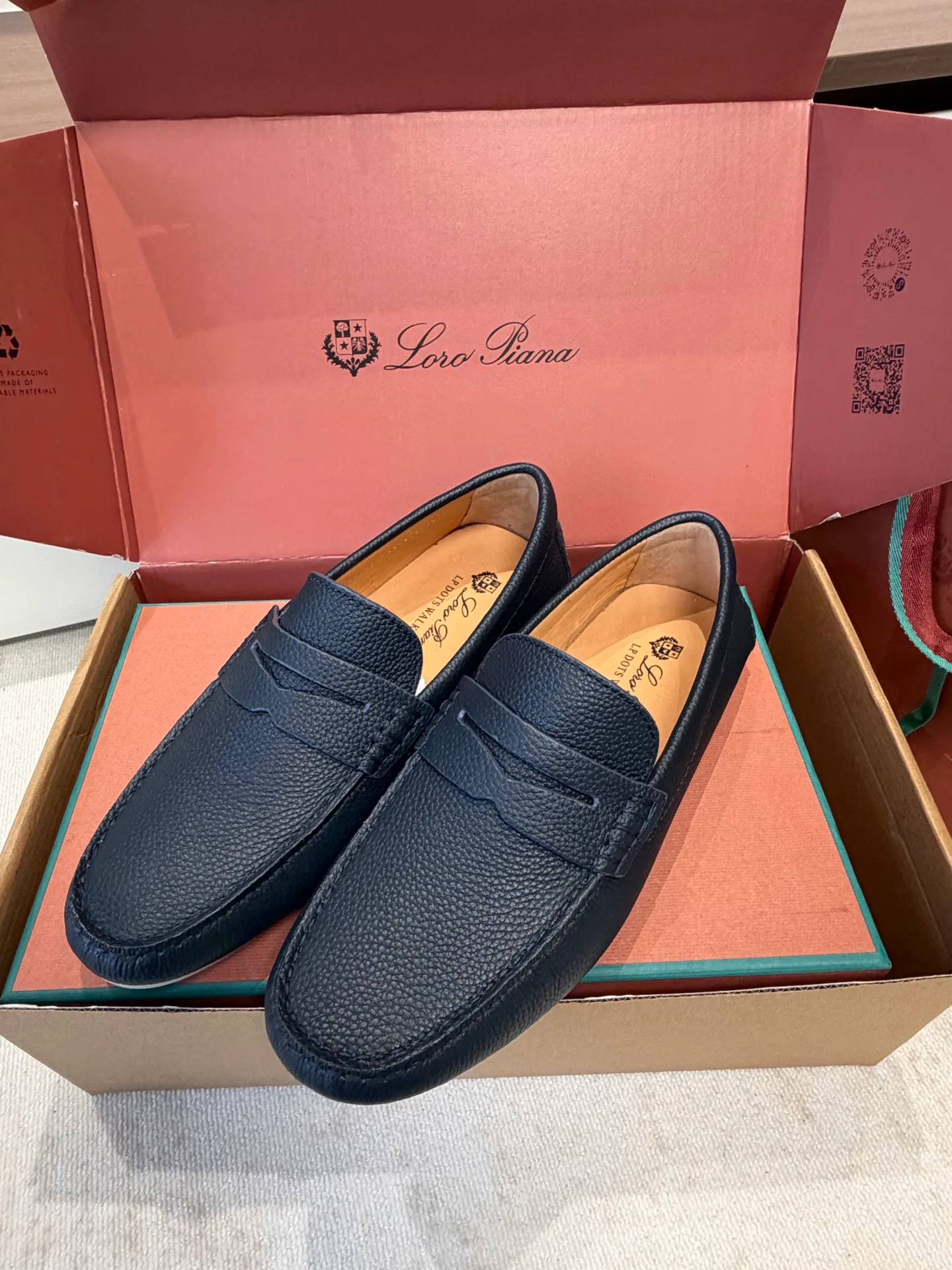 Мокасины Мужские Loro Piana 11692829