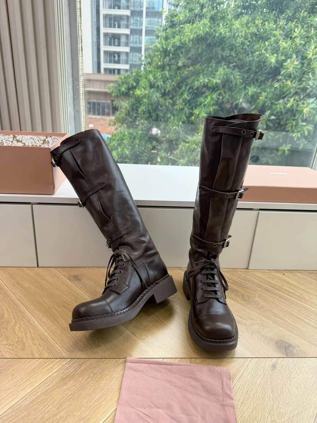Сапоги Женские Miu Miu 18142689