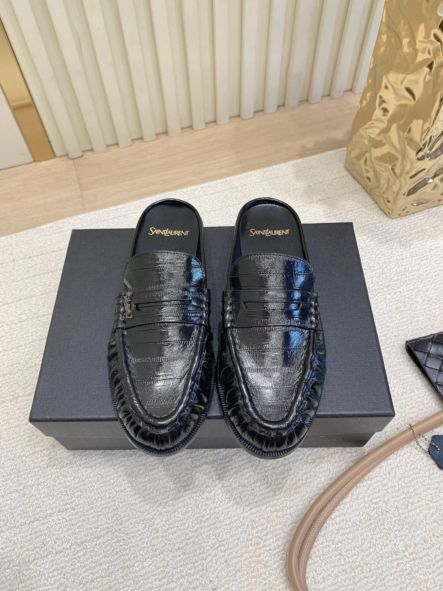 Лоферы И Мокасины Женские Saint Laurent 4561003