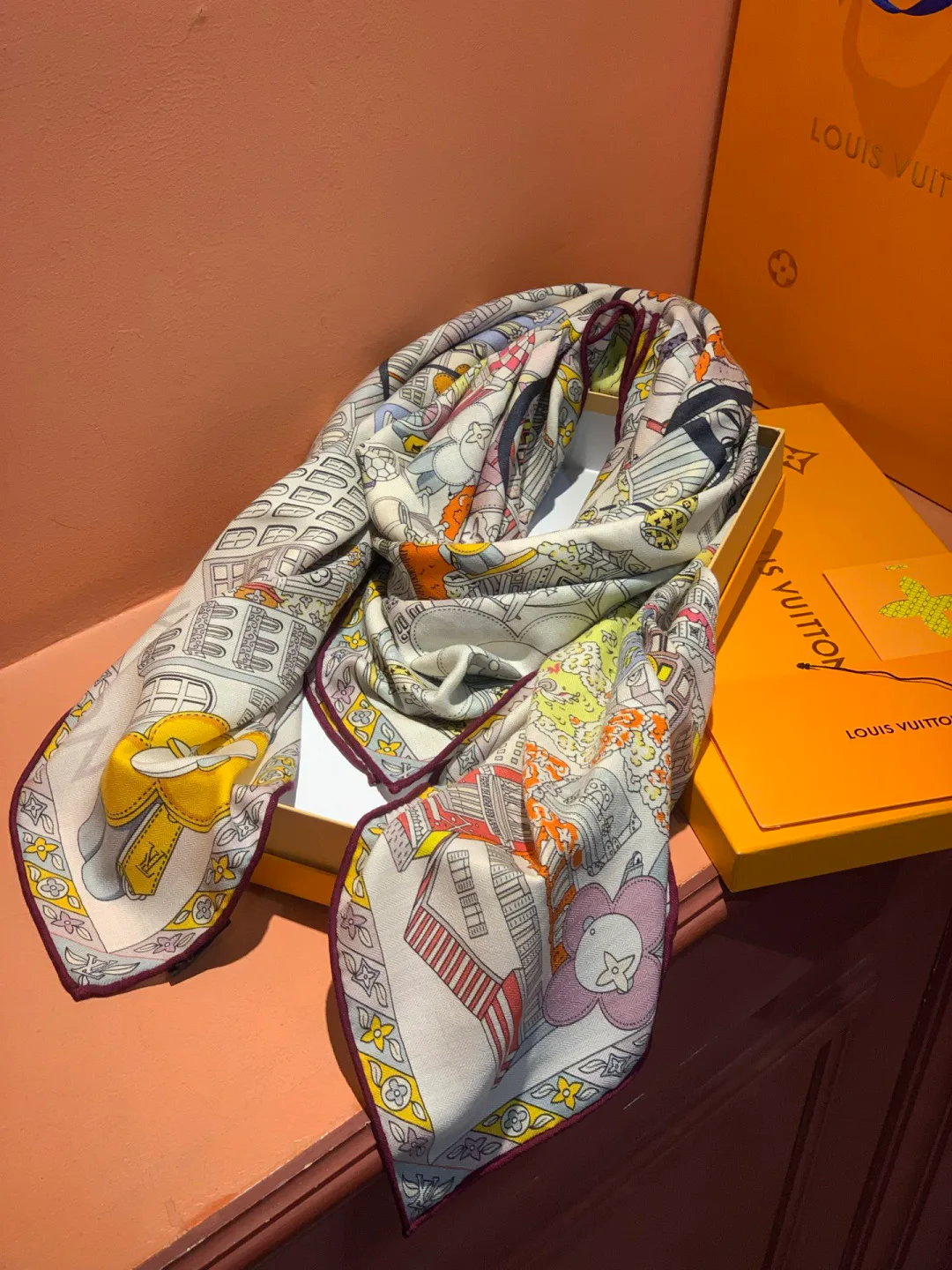 Шарфы Louis Vuitton 895262