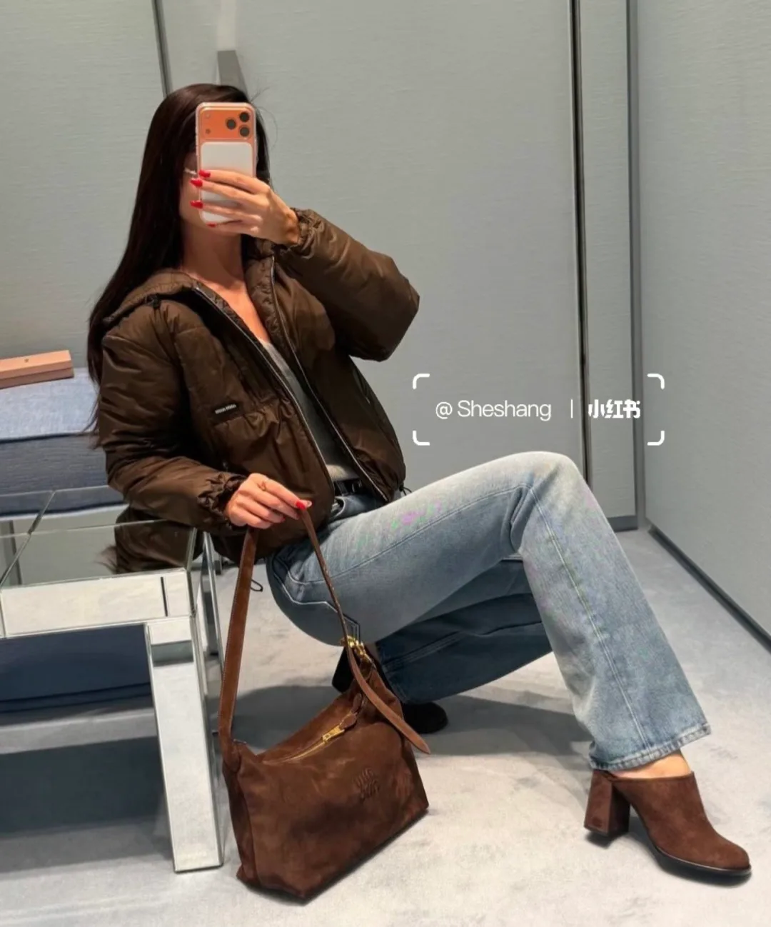 Куртки И Пуховики Женские Miu Miu 18716709