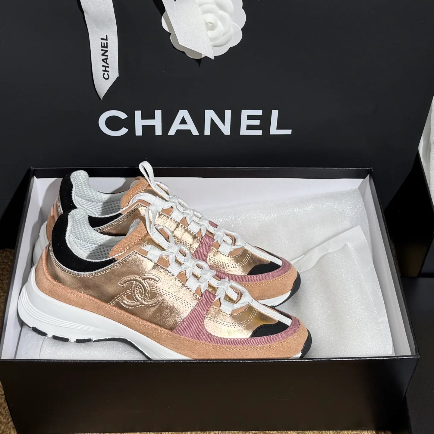 Кроссовки Женские Chanel 1769843