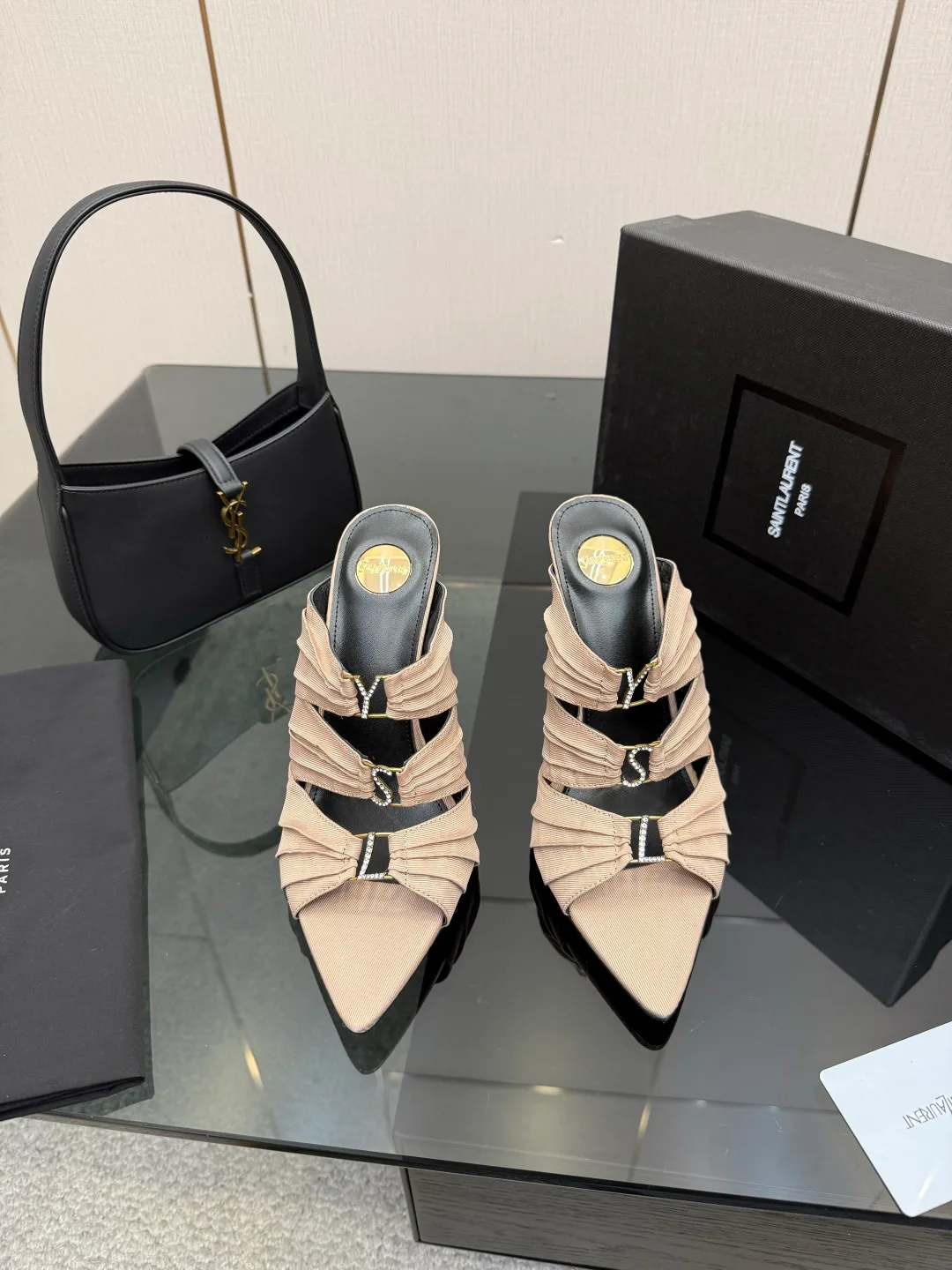 Сандалии Женские Saint Laurent 9317901