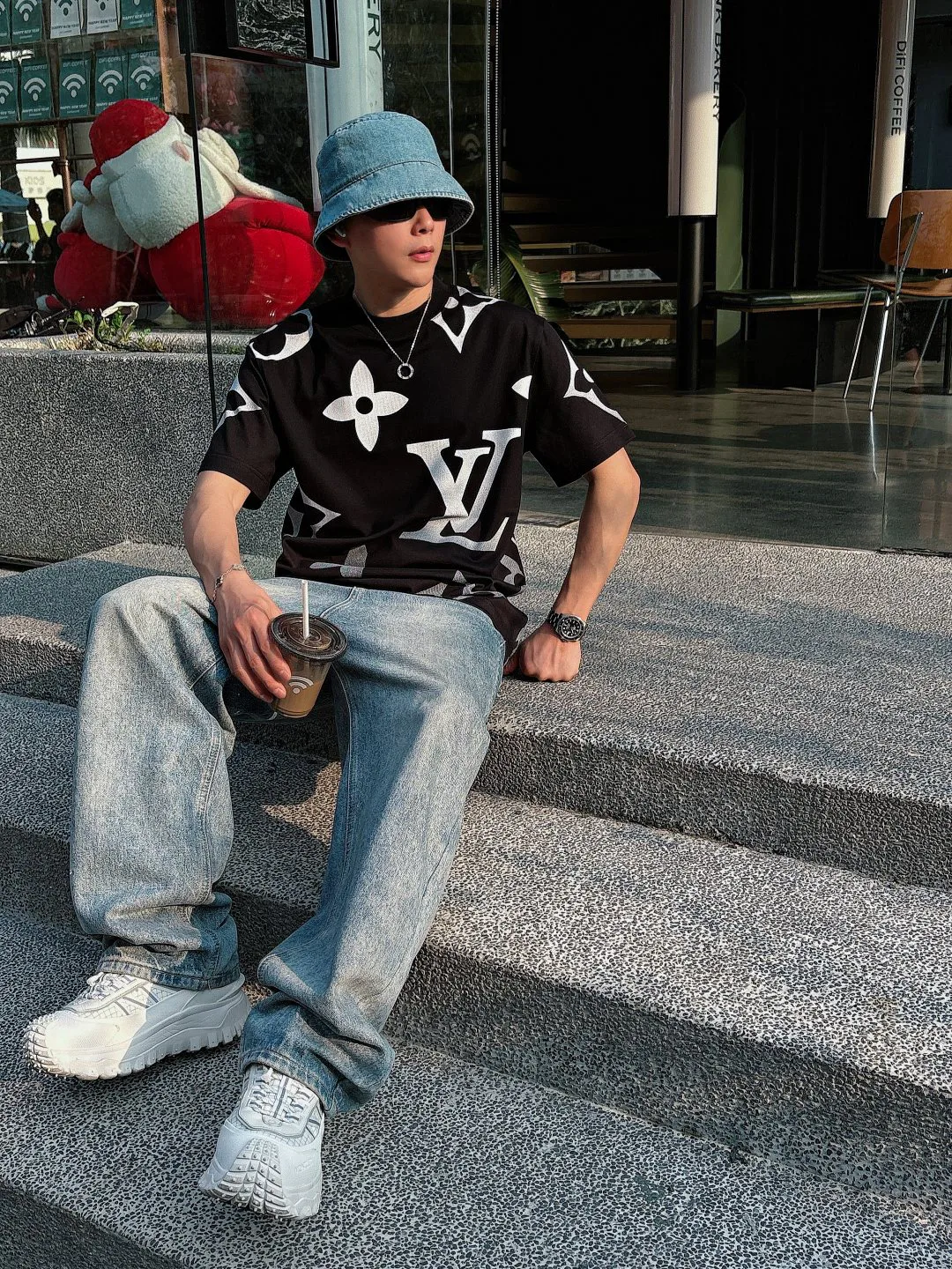 Футболки Мужские Louis Vuitton 28633