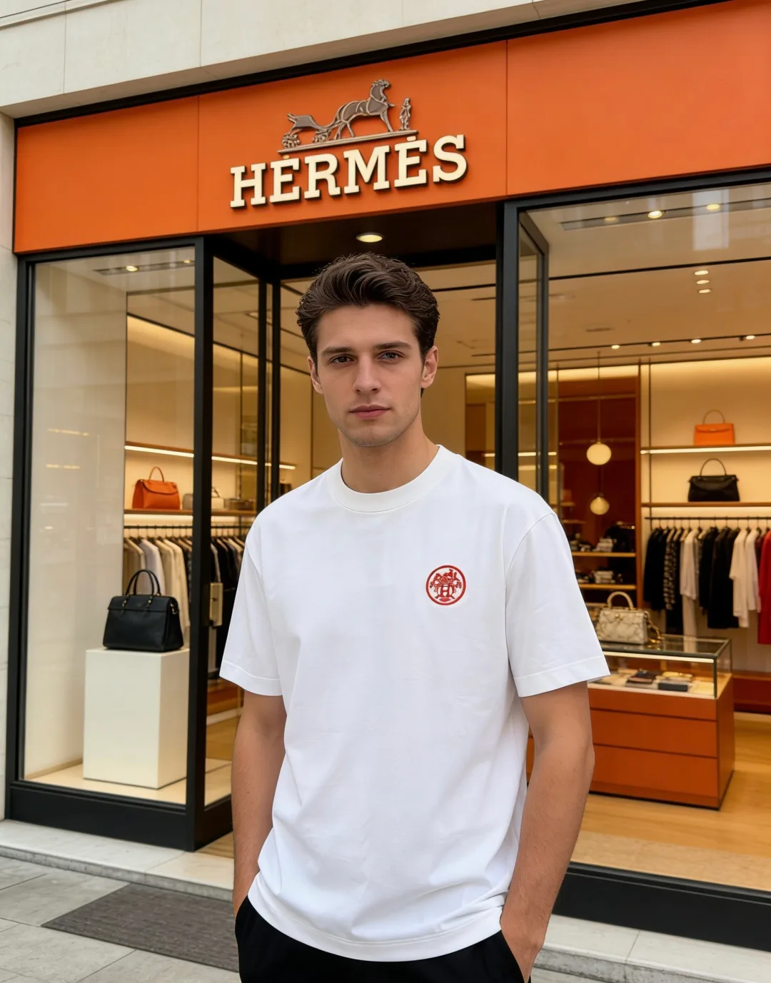 Футболки Мужские Hermes 13442021