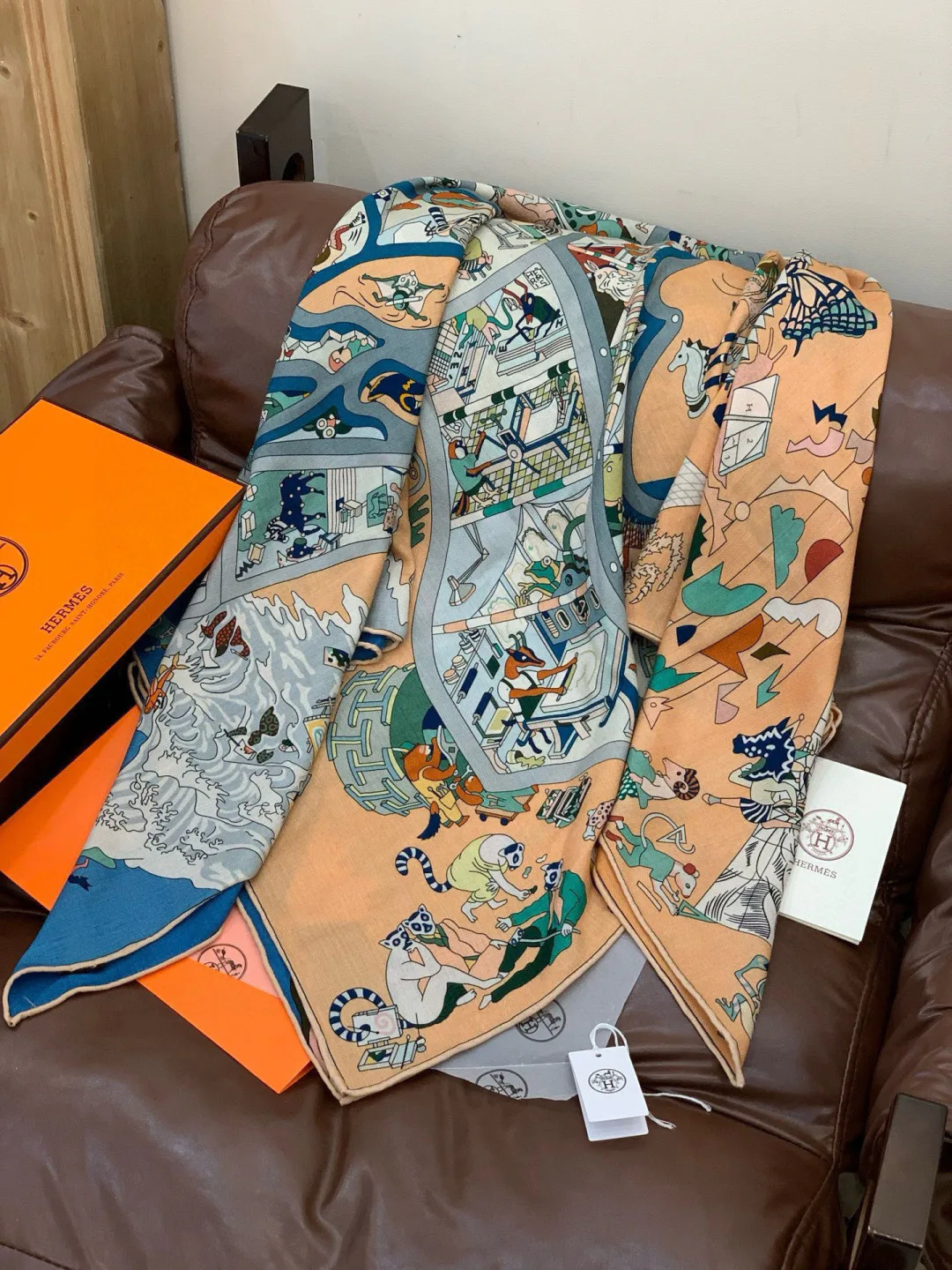 Шарфы Hermes 895217