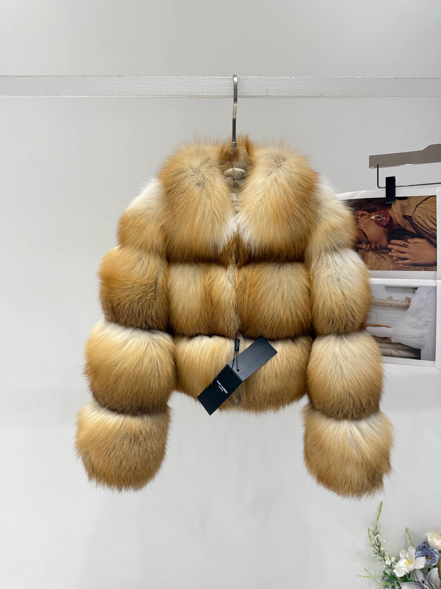 Шубы Женские Saint Laurent 18395986