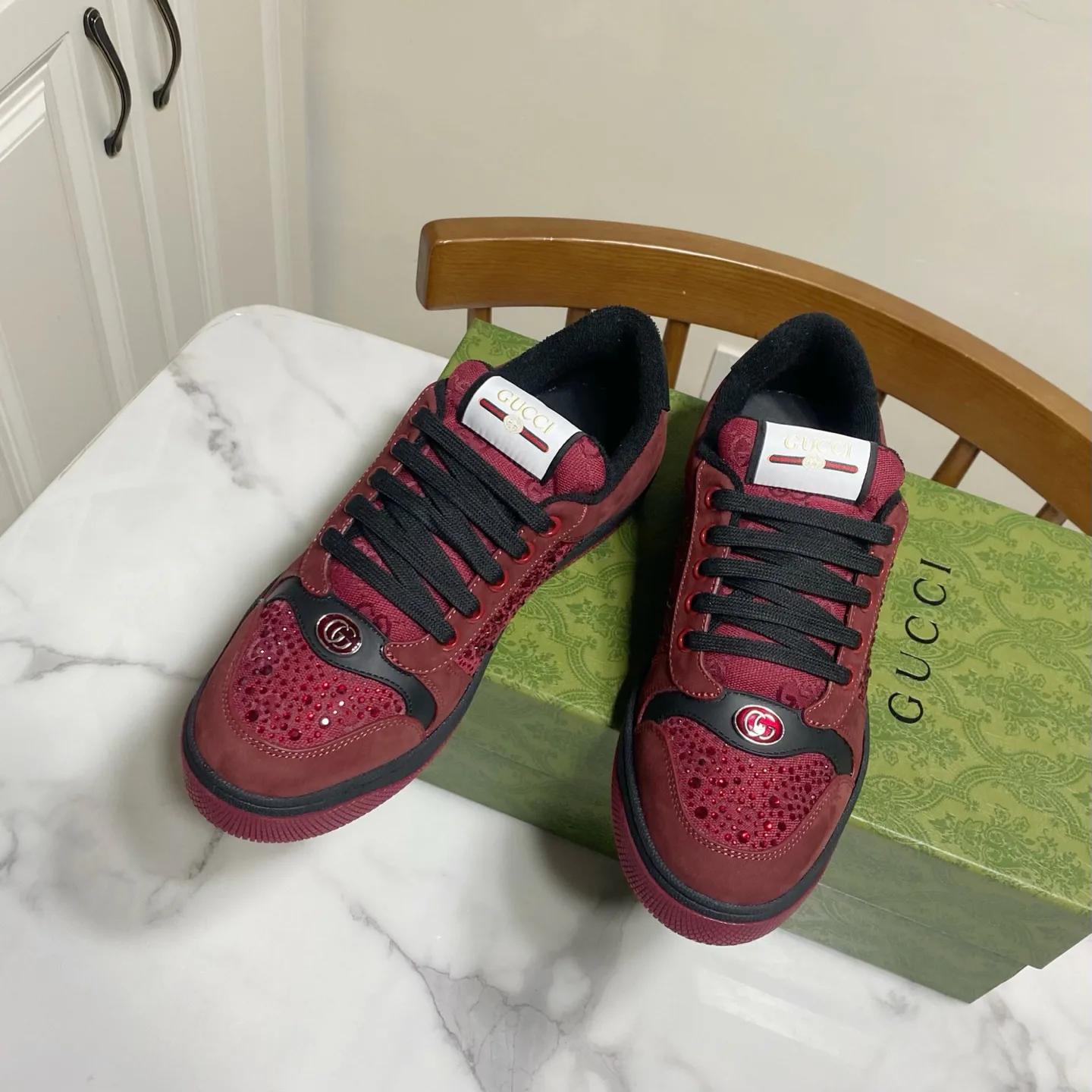 Кеды Женские Gucci 1458204