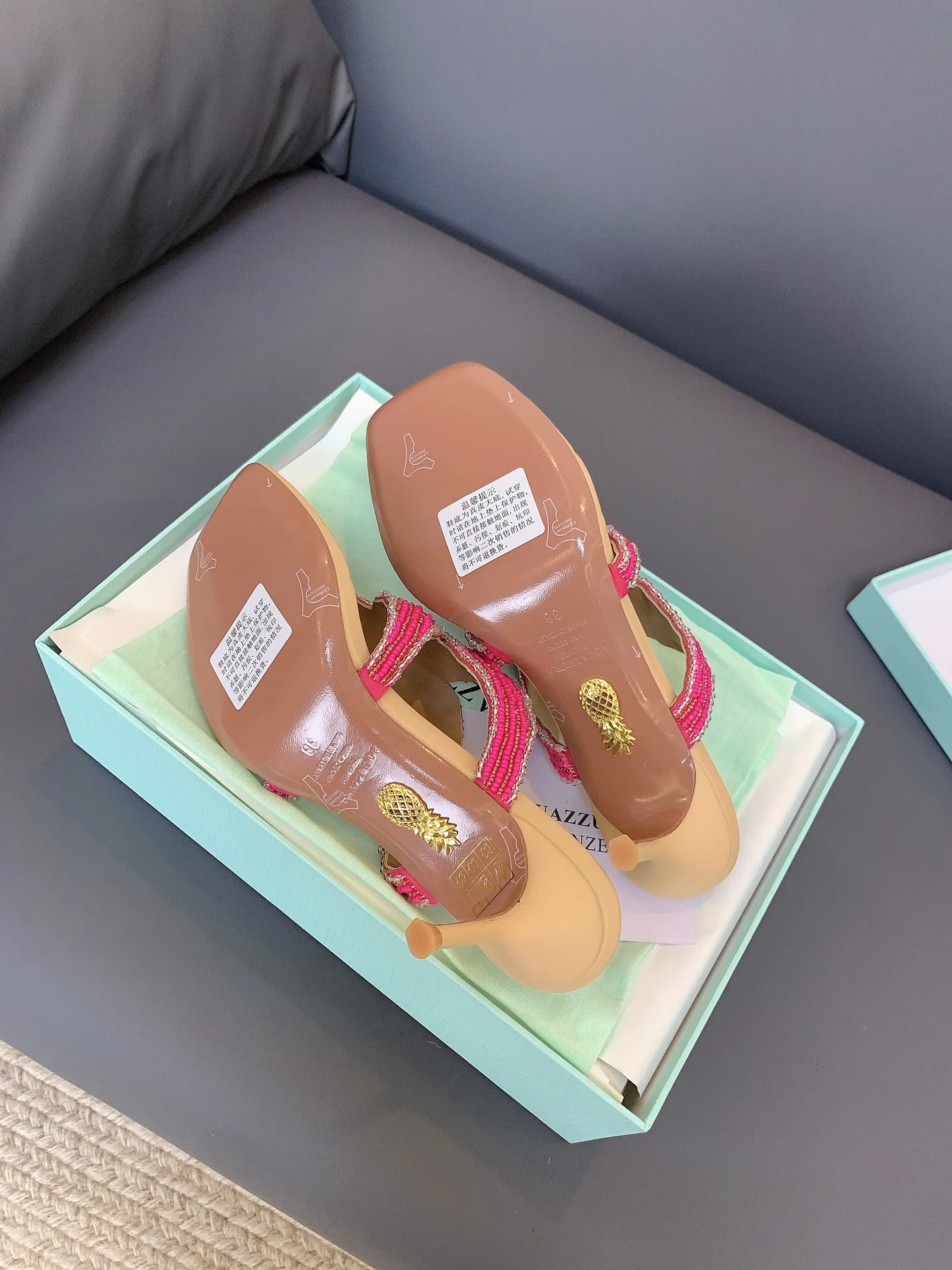 Босоножки Женские Aquazzura 17614521