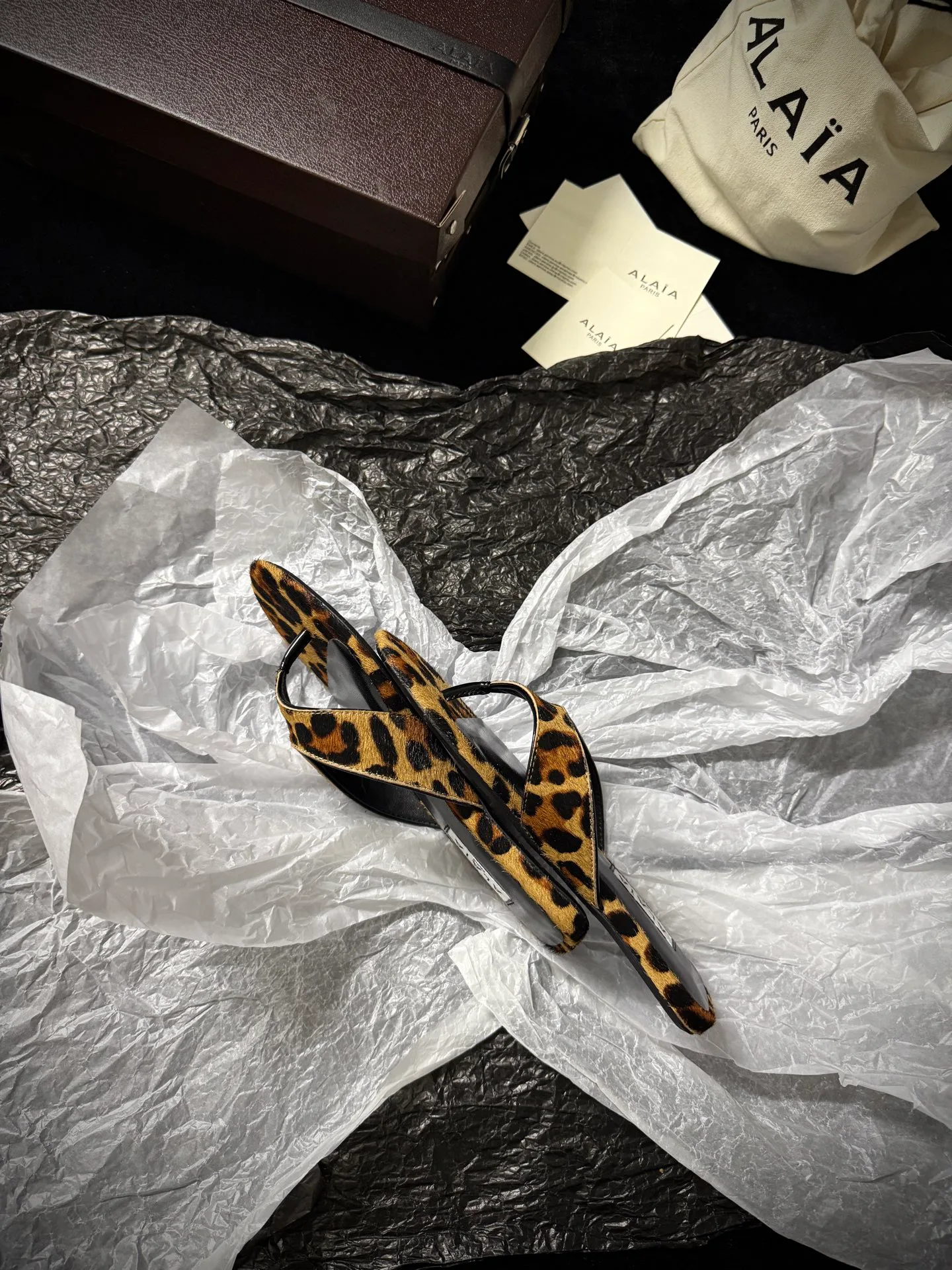 Шлепанцы Женские Alaia 1083623