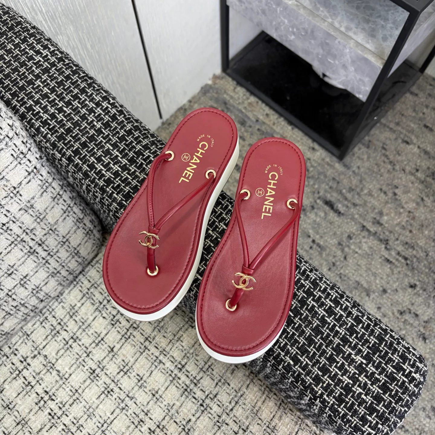 Шлепанцы Женские Chanel 13581891
