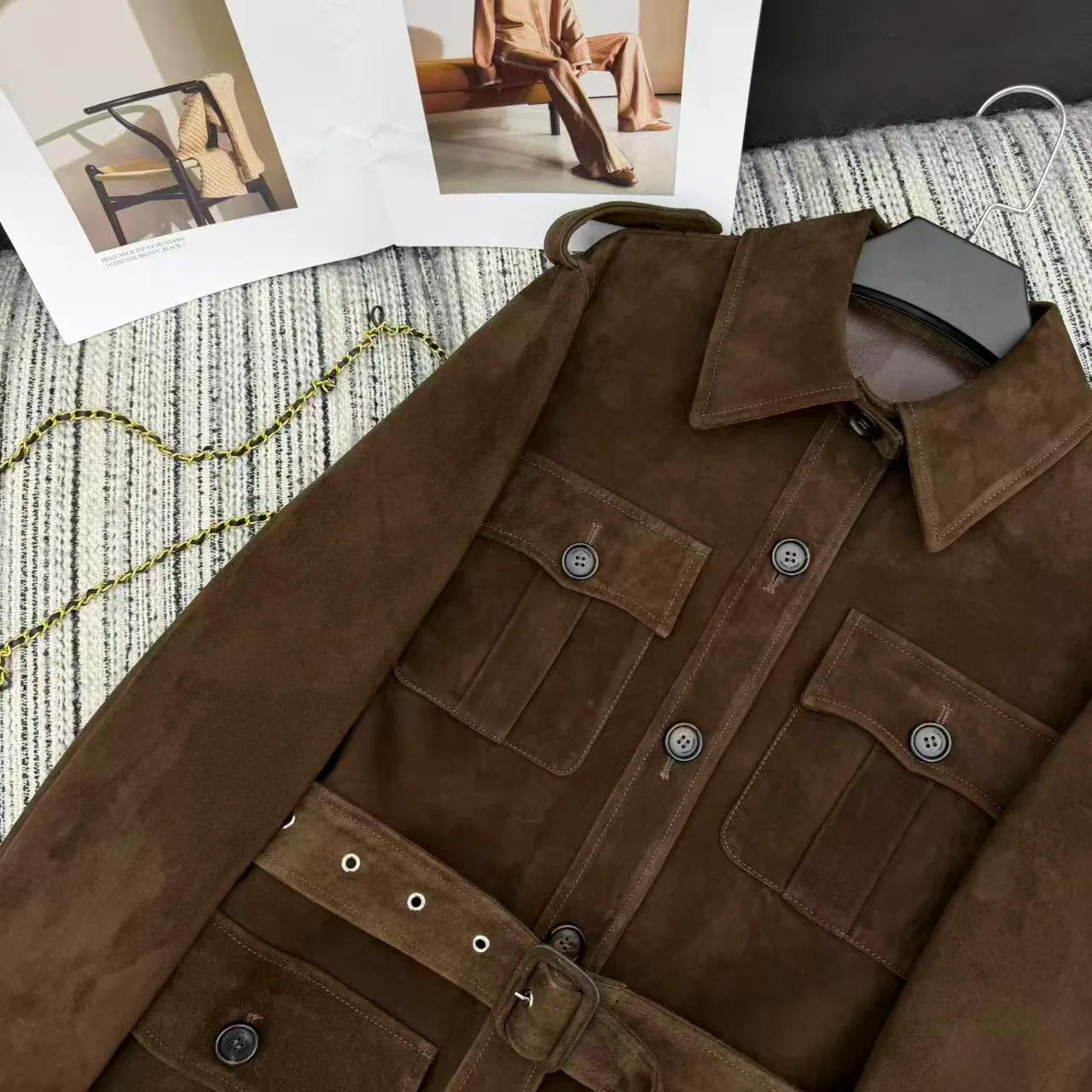 Кожаные Куртки И Дублёнки Женские Ralph Lauren 2702520