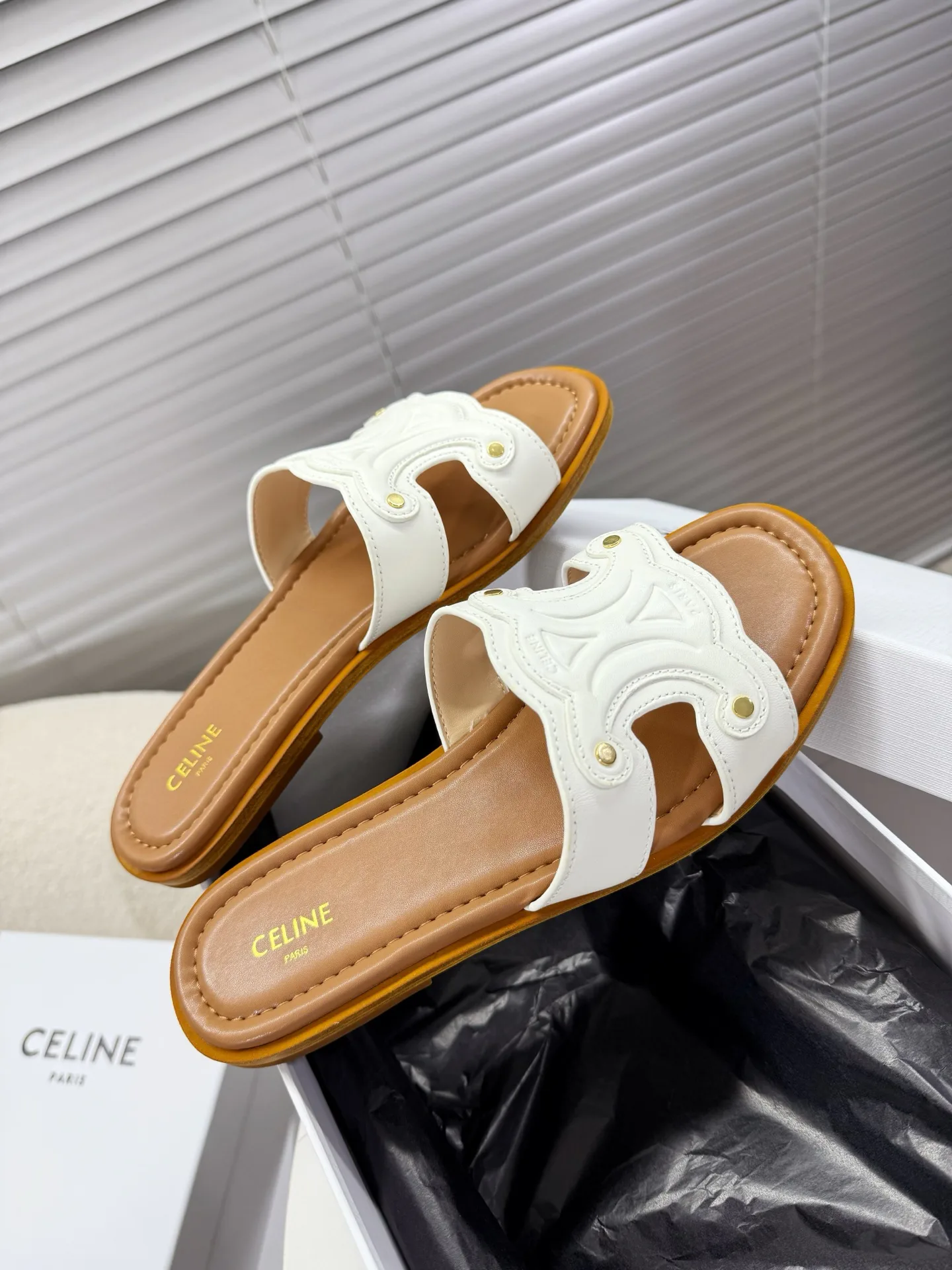 Шлепанцы Женские Celine 11658949