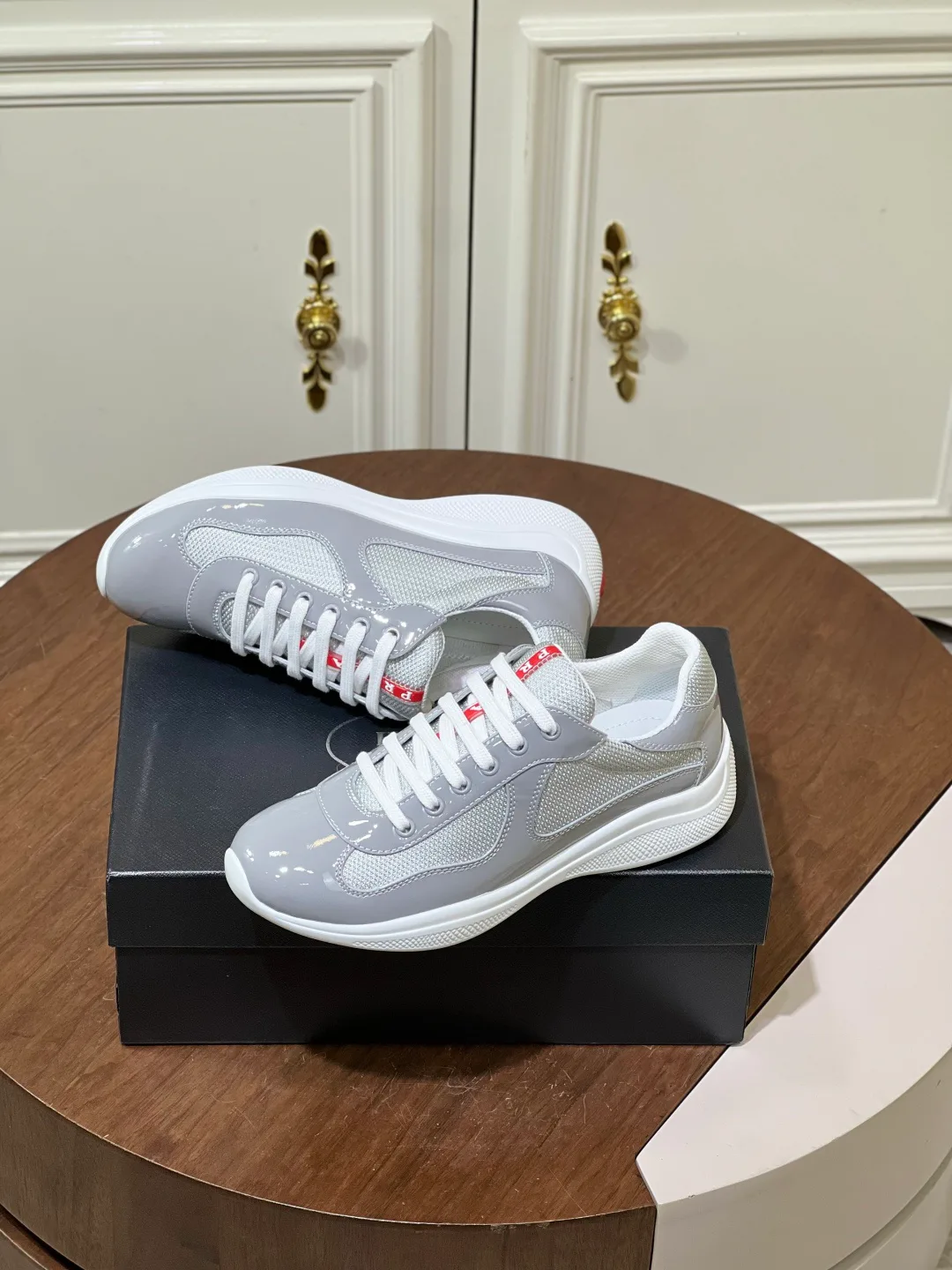 Кроссовки Мужские Prada 476802