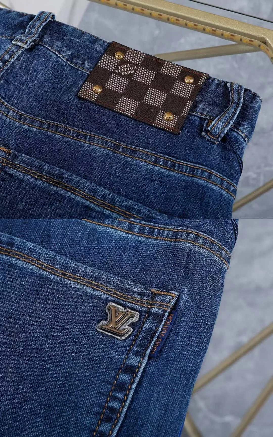 Джинсы Мужские Louis Vuitton 11755786