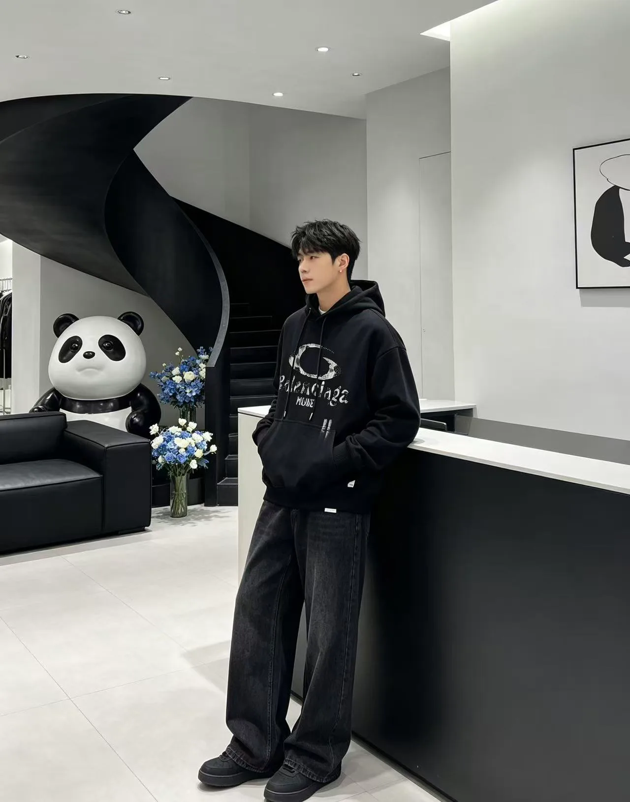 Свитшоты И Худи Мужские Balenciaga 18098275