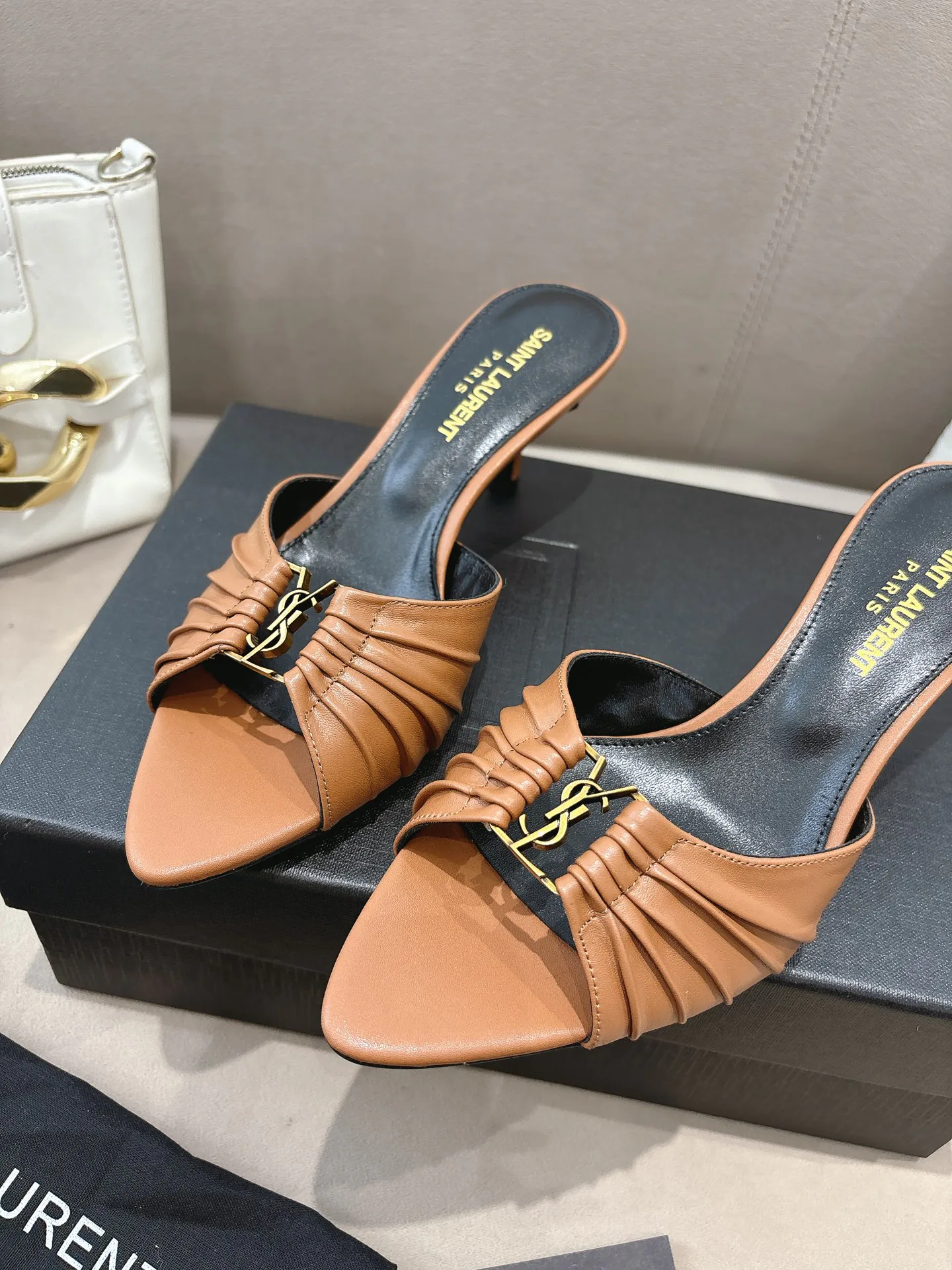 Мюли И Сабо Женские Saint Laurent 12815332