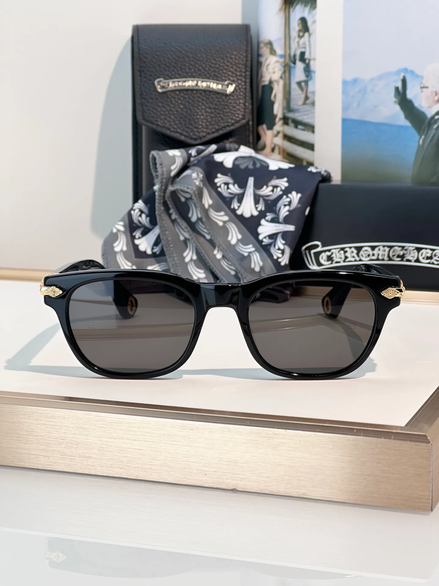 Очки Chrome Hearts 13417074