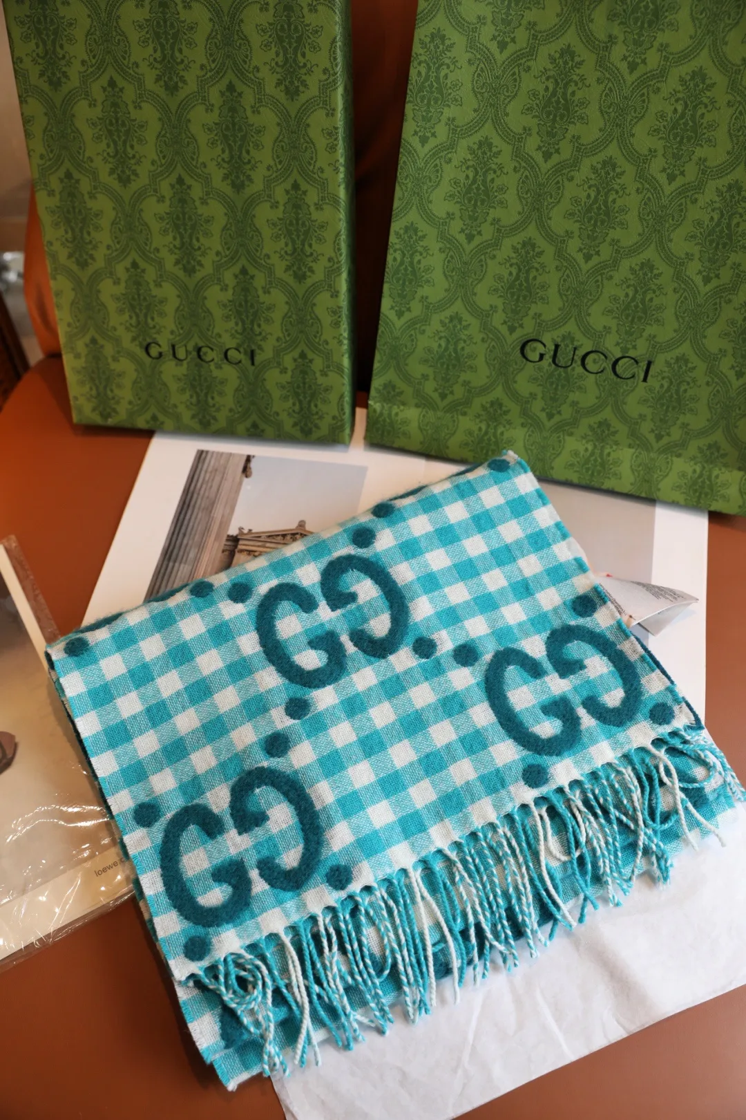 Шарфы Gucci 473275