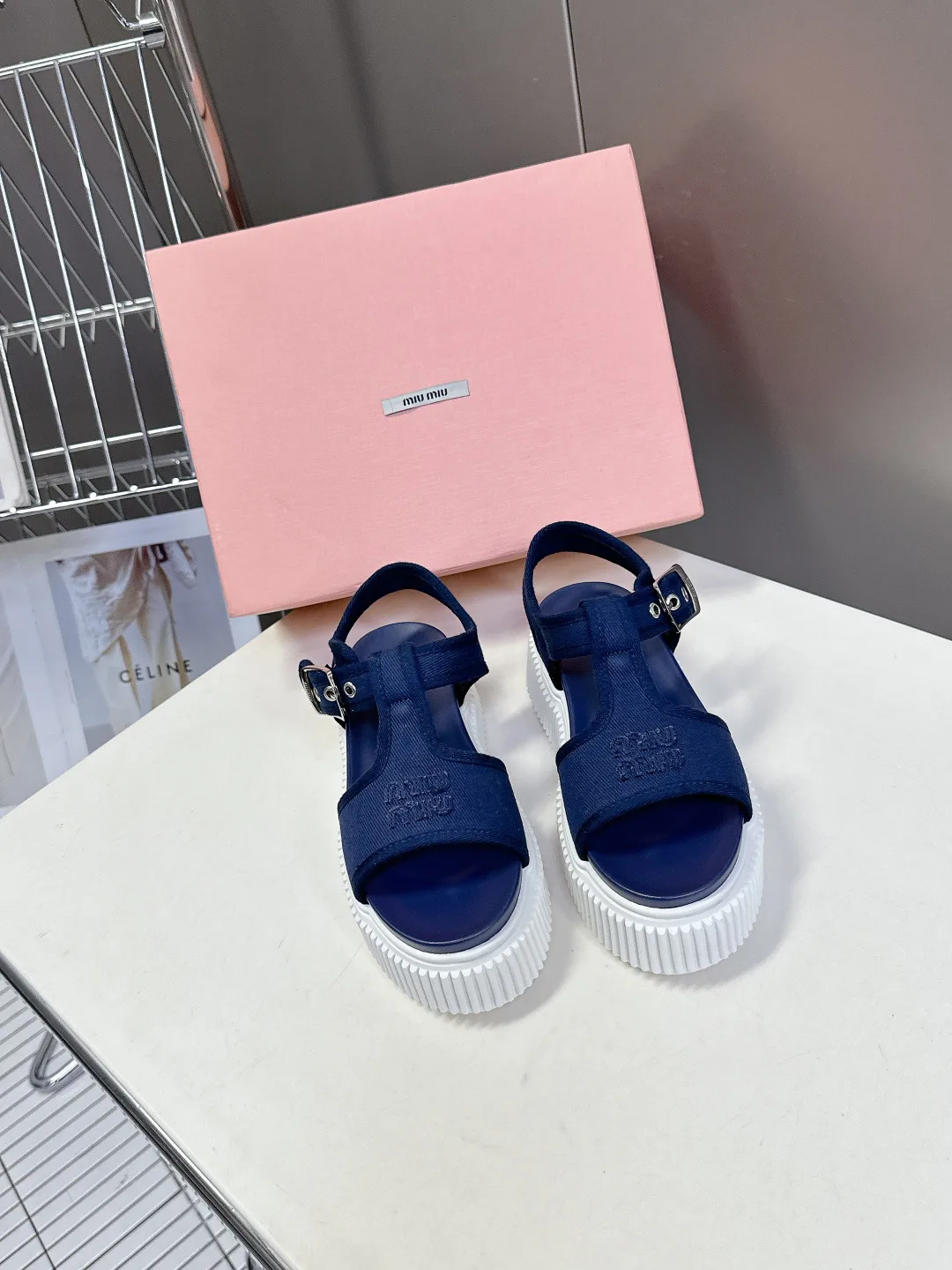 Босоножки Женские Miu Miu 13332434