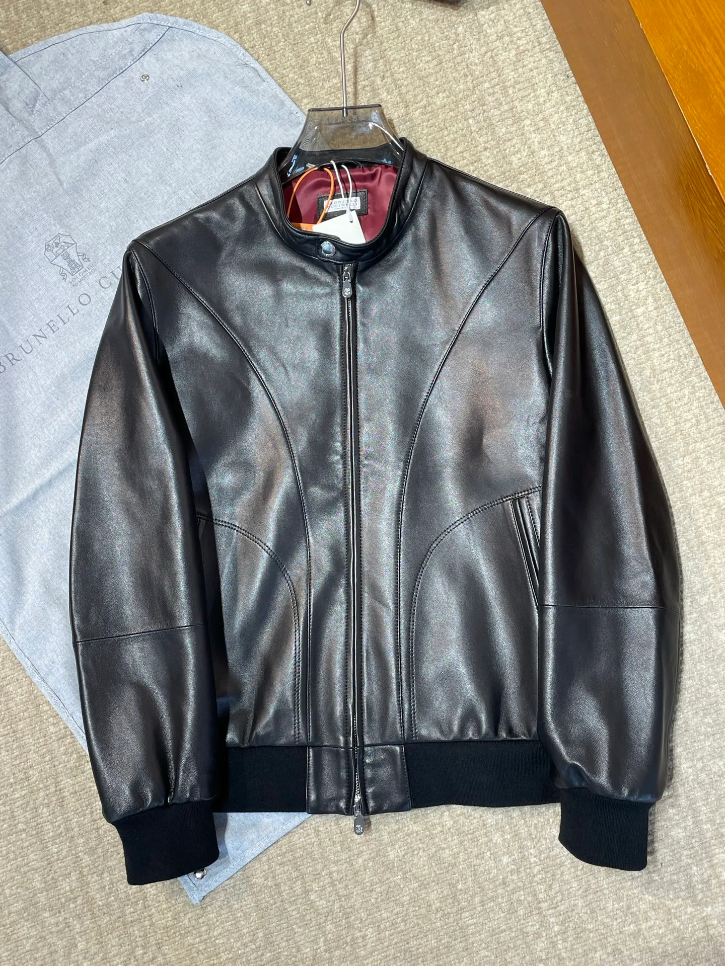 Кожаные Куртки И Дублёнки Женские Brunello Cucinelli 18235915