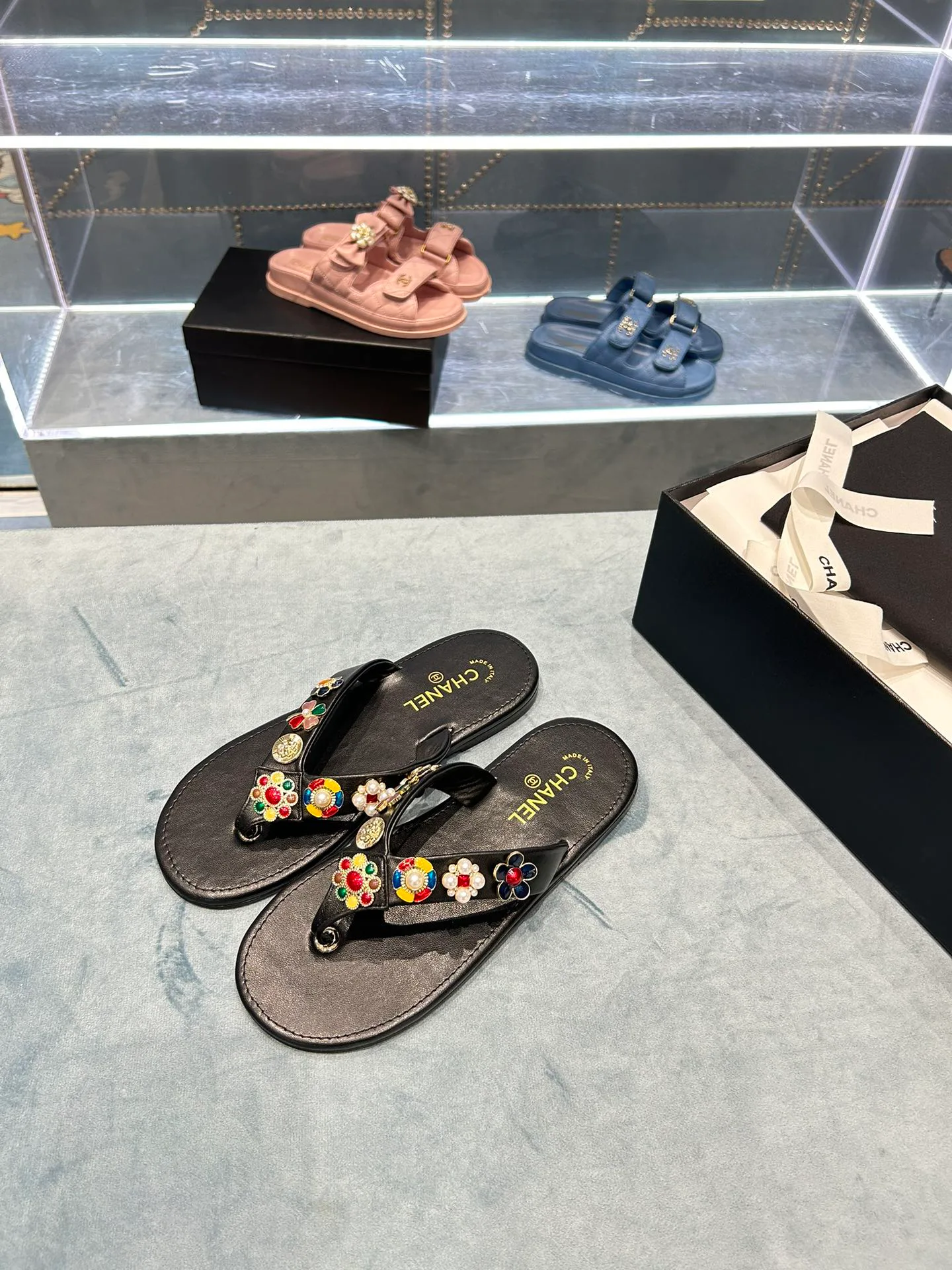 Шлепанцы Женские Chanel 32778