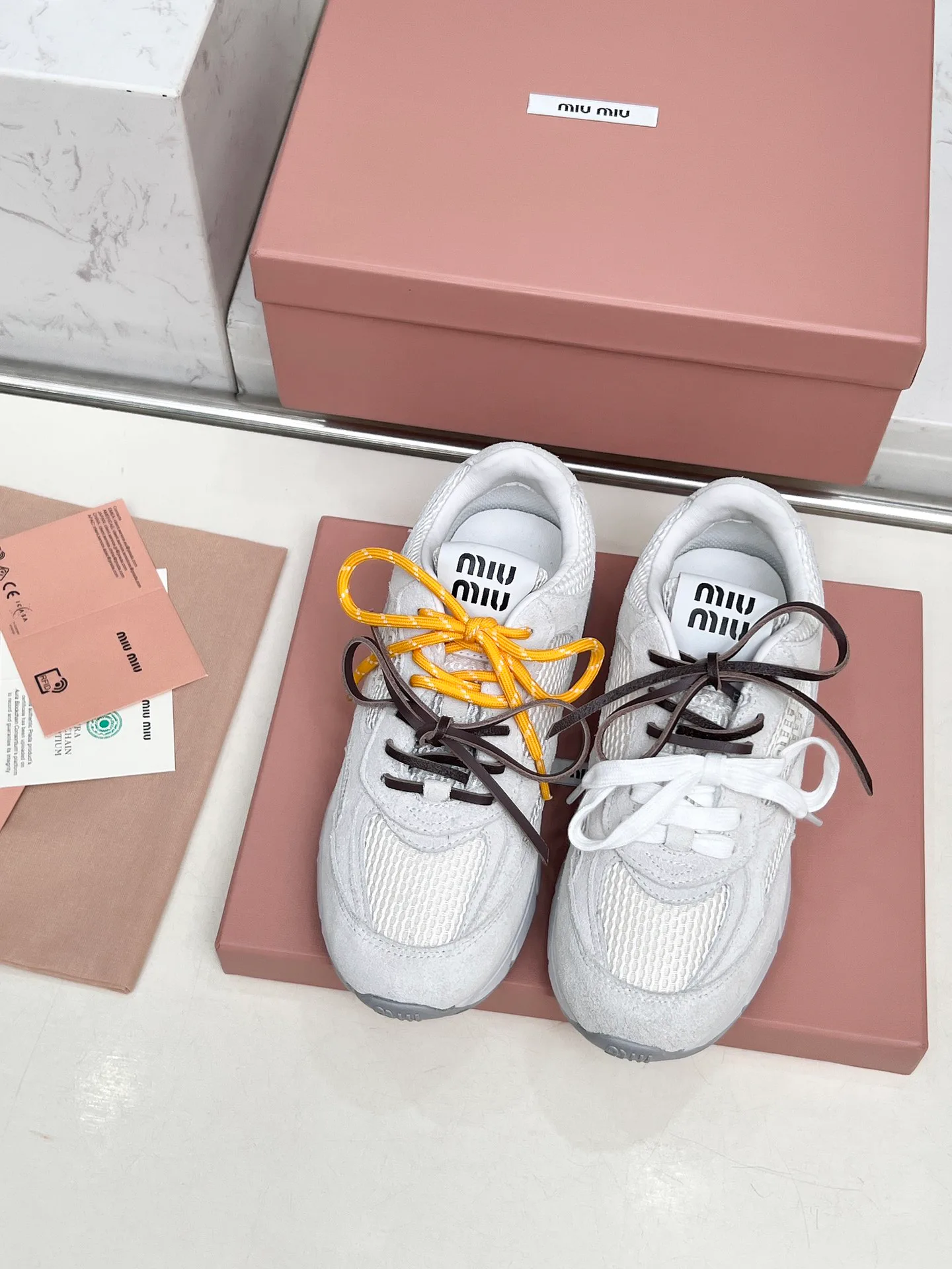 Кроссовки Женские Miu Miu 208997