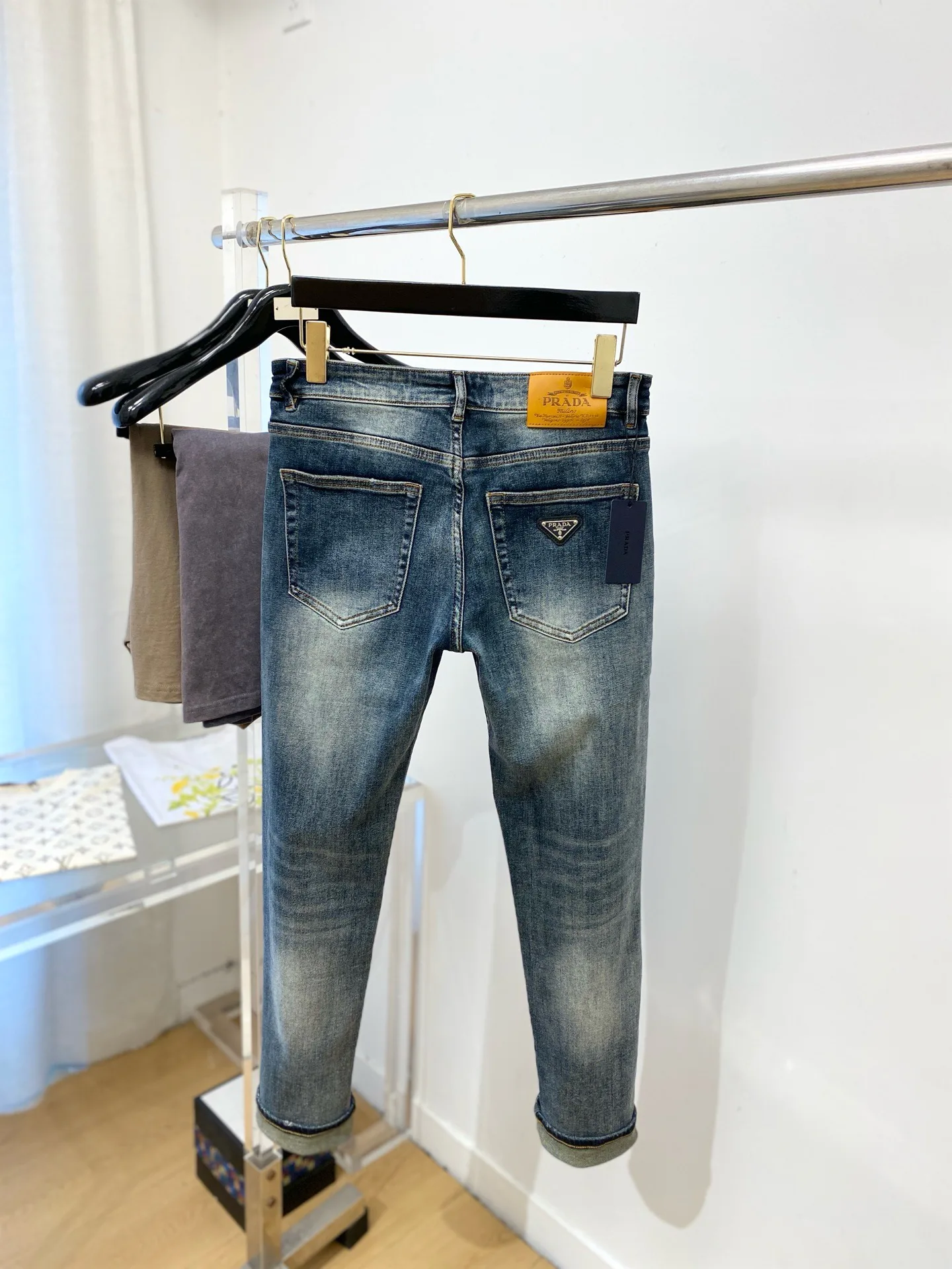 Джинсы Мужские Prada 13564101