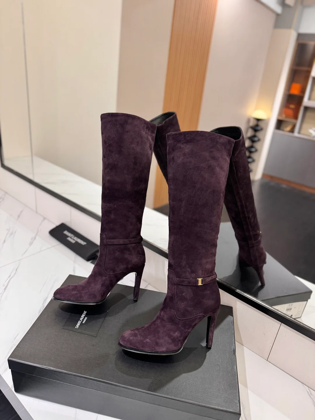 Сапоги Женские Saint Laurent 18874223