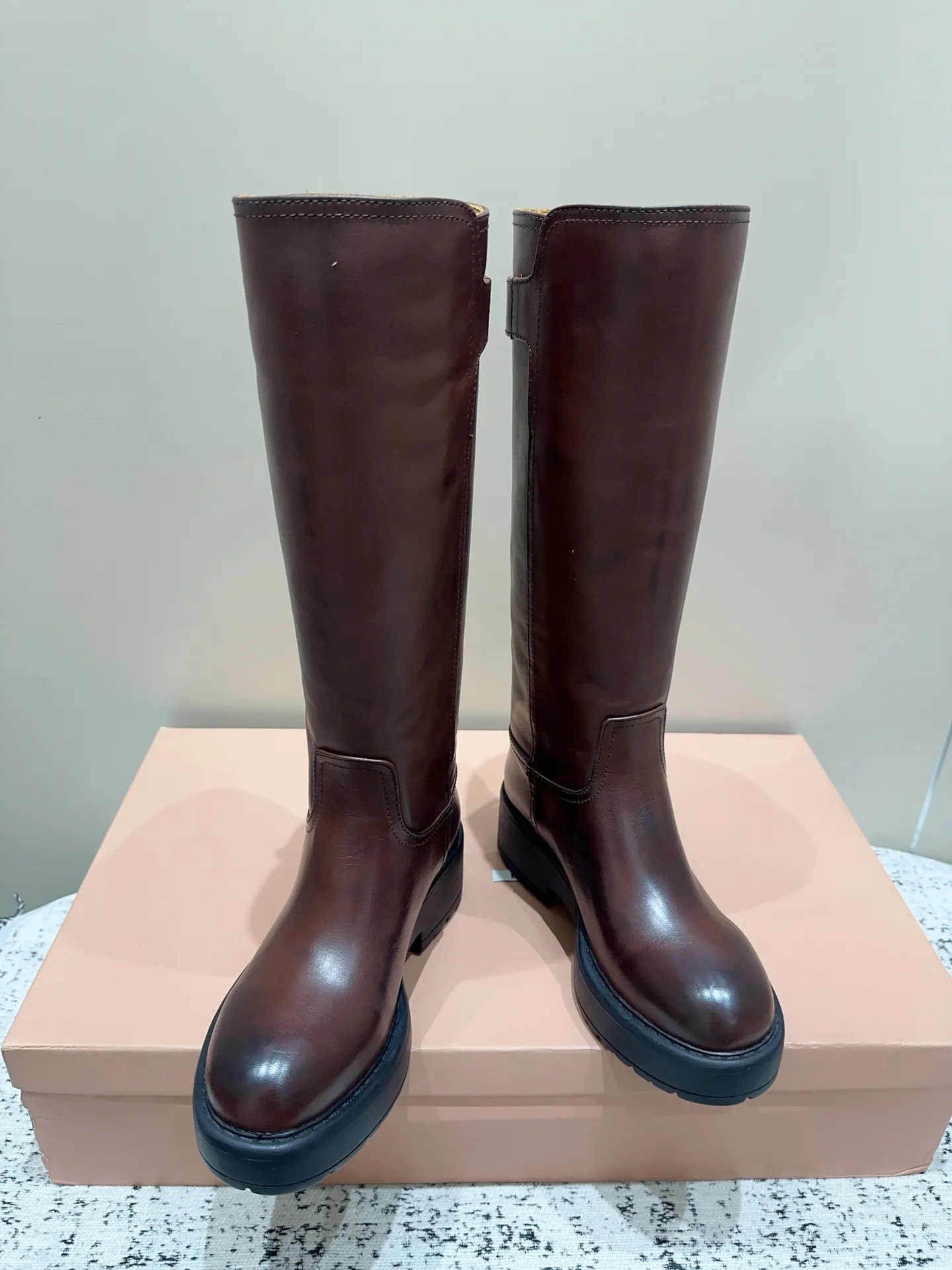 Сапоги Женские Miu Miu 18295353