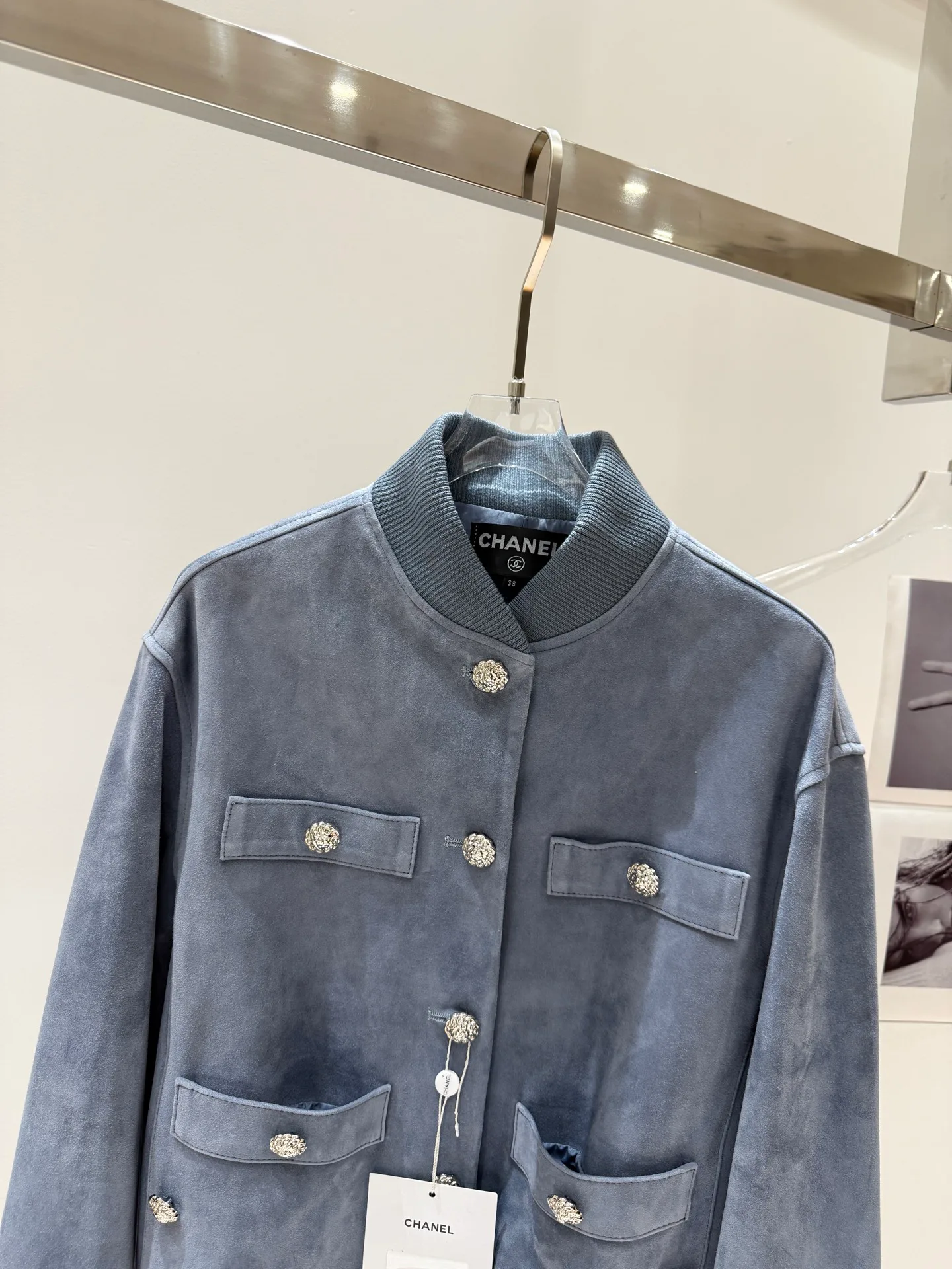 Кожаные Куртки И Дублёнки Женские Chanel 18592946