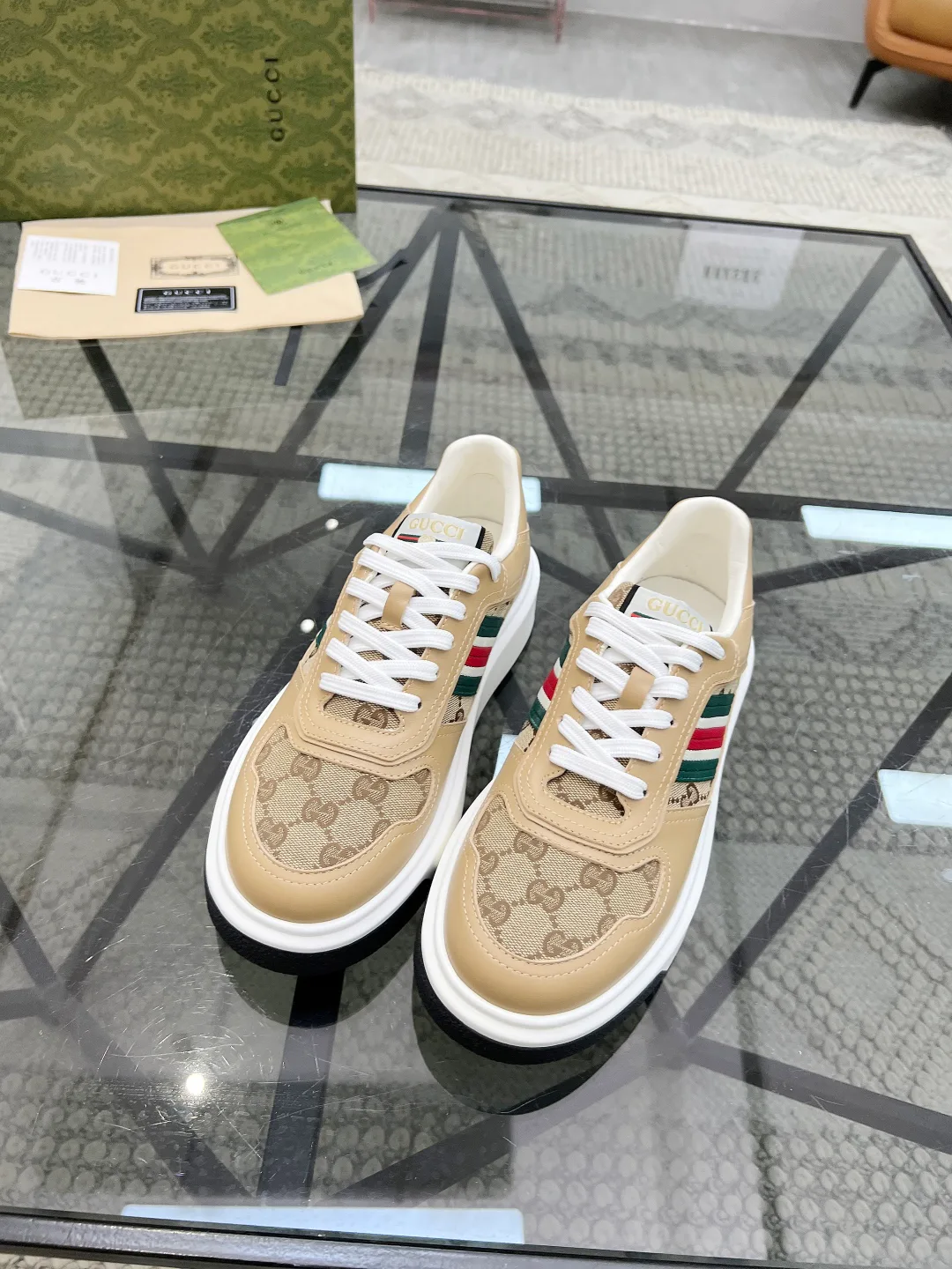 Кроссовки Мужские Gucci 21314