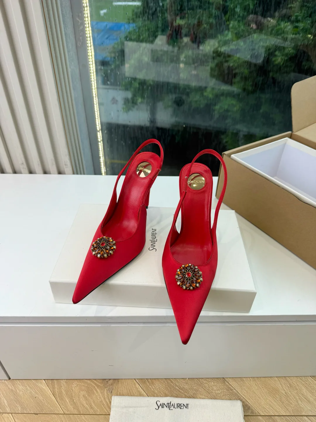 Туфли Женские Saint Laurent 18104159