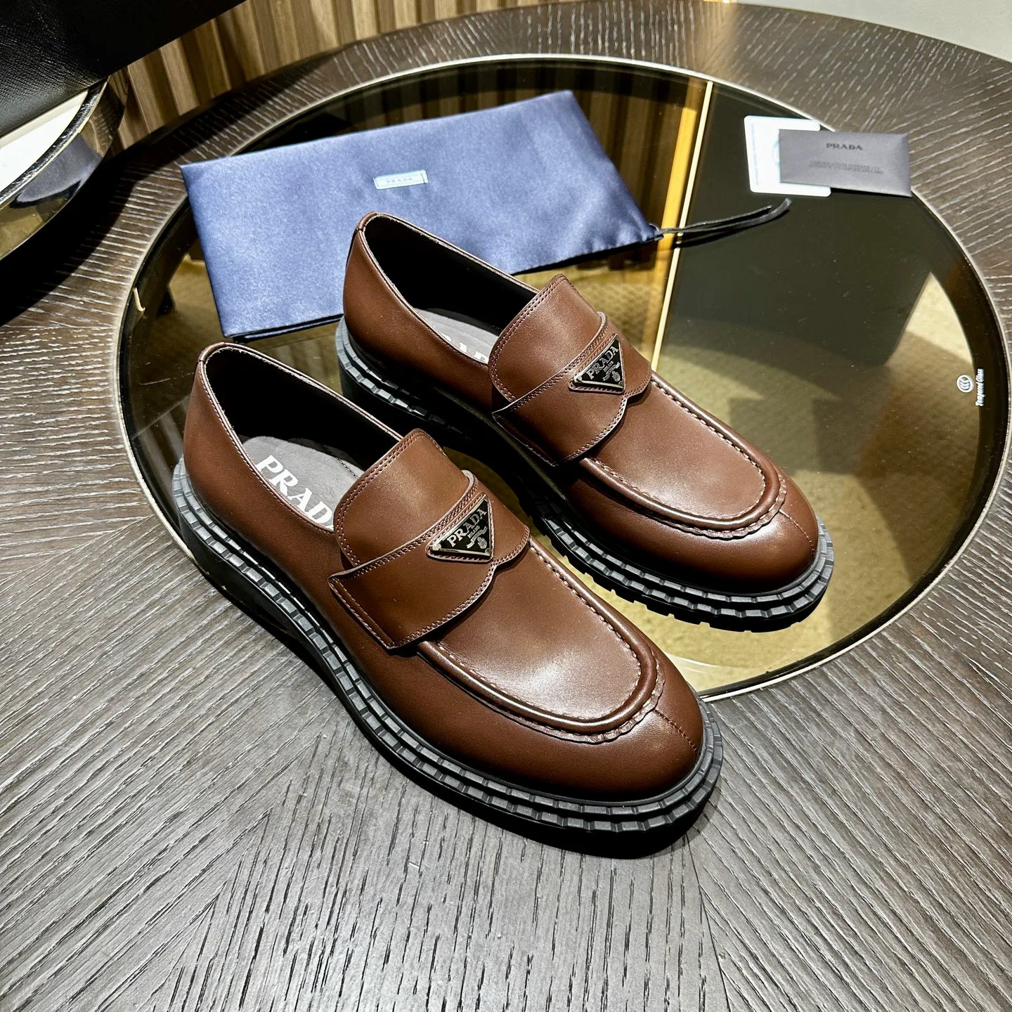 Лоферы И Туфли Мужские Prada 18192295