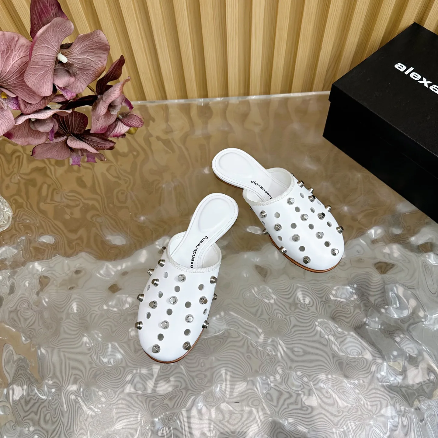 Шлепанцы Женские Alexander Wang 31102