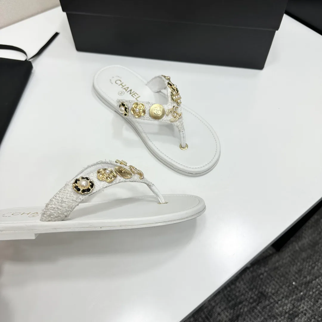 Шлепанцы Женские Chanel 1518397