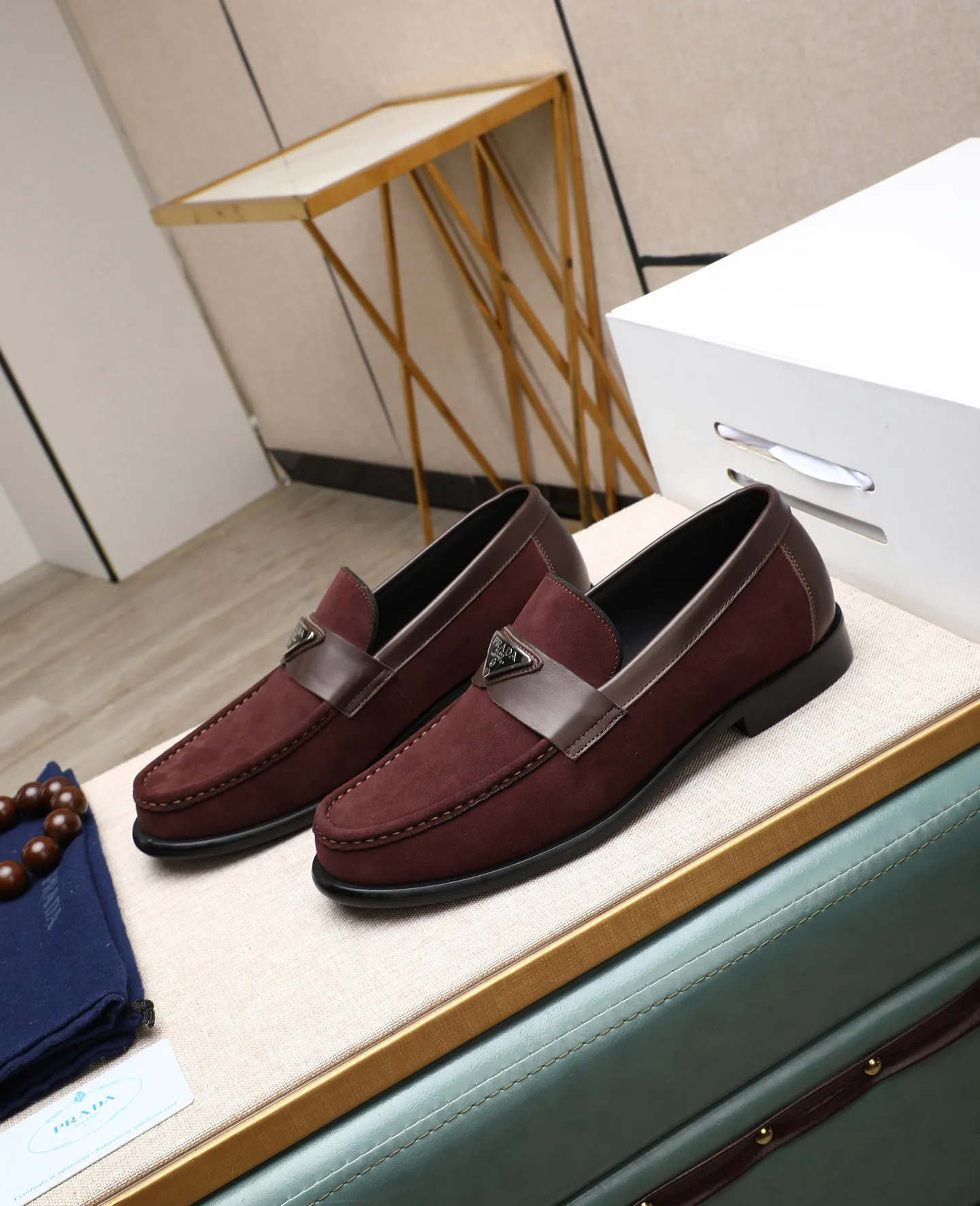 Лоферы И Туфли Мужские Prada 1265588