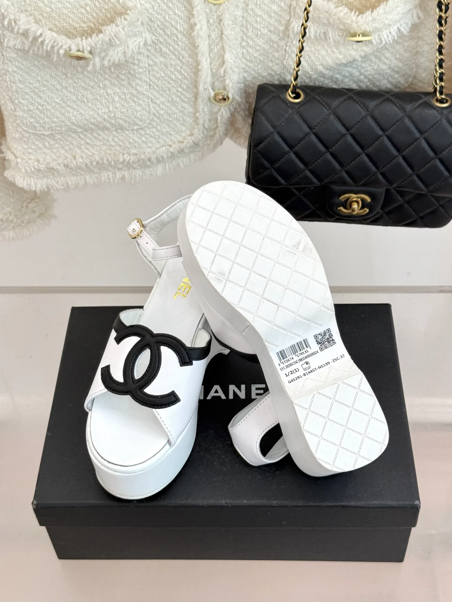 Босоножки Женские Chanel 12798268