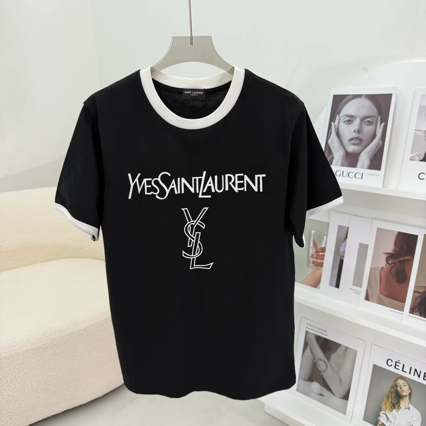 Футболки Женские Saint Laurent 11186751