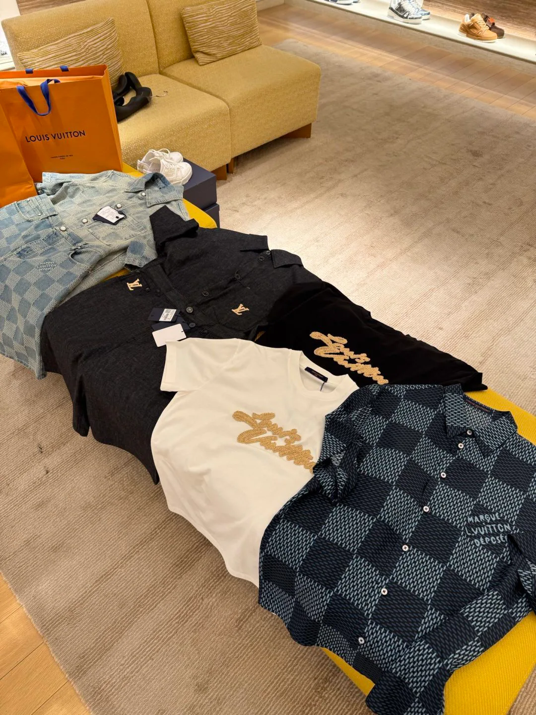 Рубашки Мужские Louis Vuitton 13187757