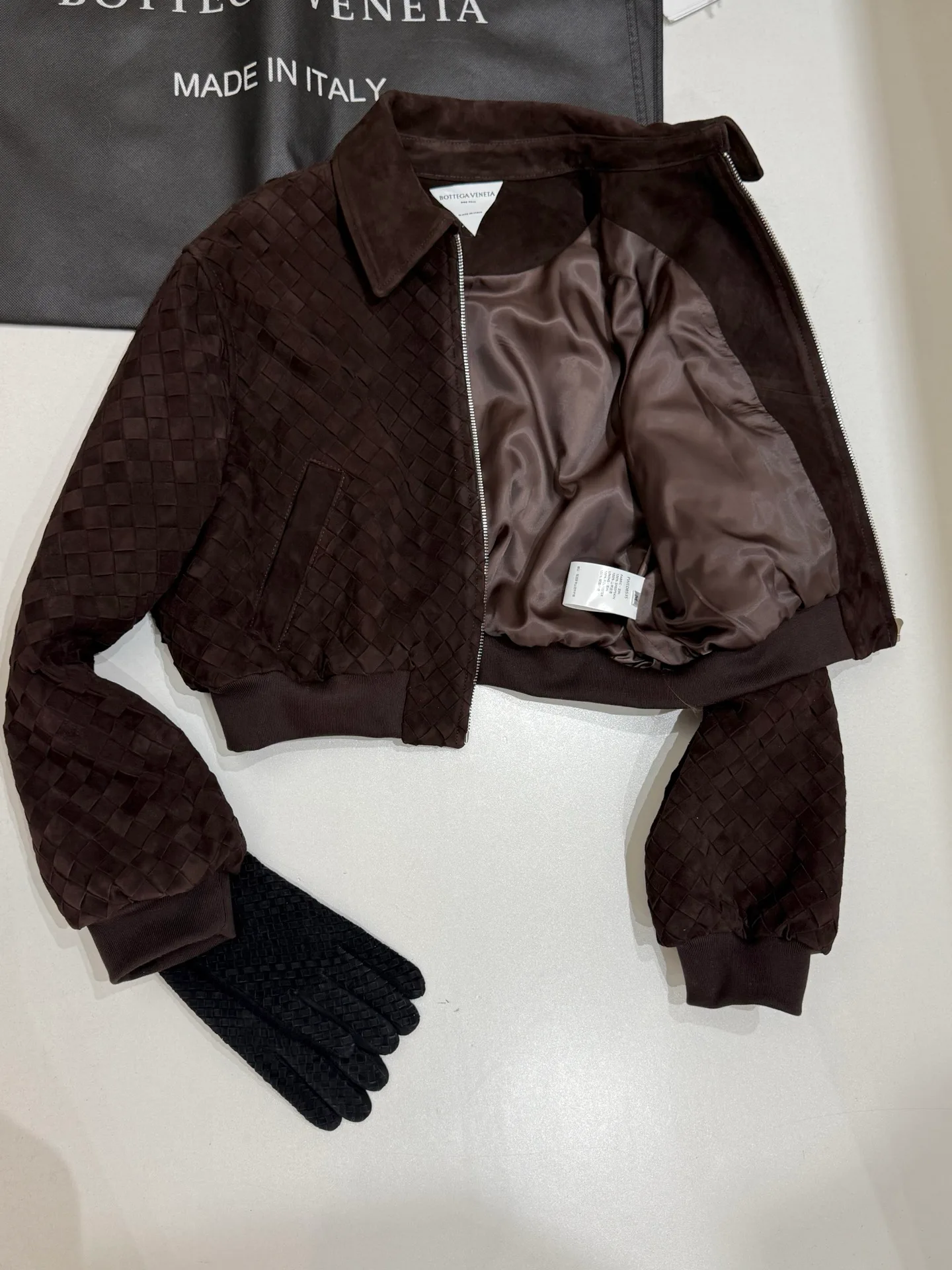 Кожаные Куртки И Дублёнки Женские Bottega Veneta 1882960