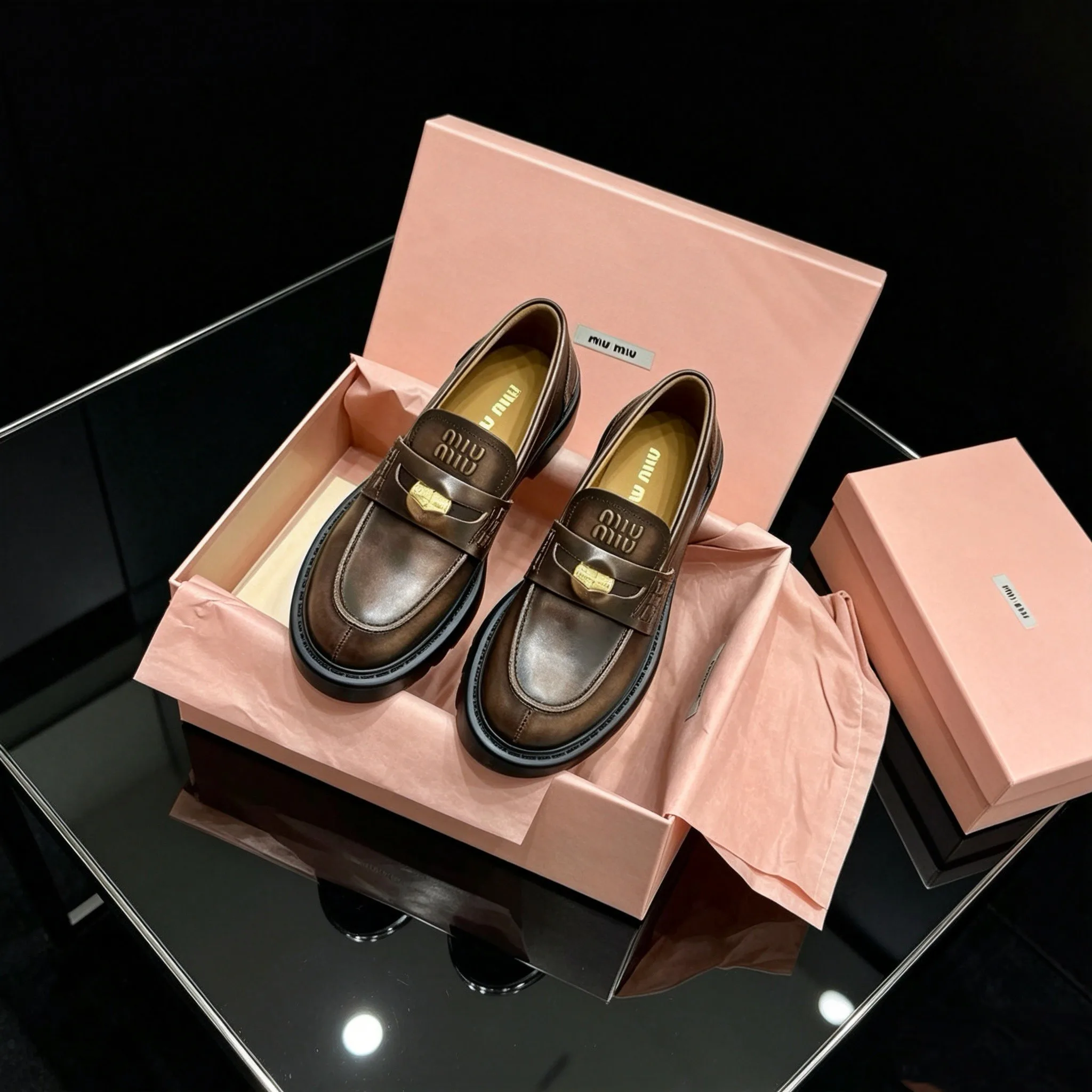 Лоферы И Мокасины Женские Miu Miu 18703356